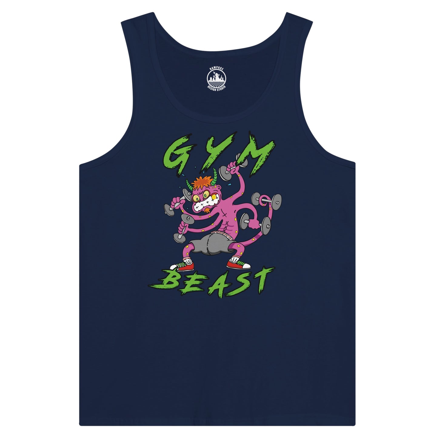 Gym Beast Premium Unisex Tank Top - Rampage Design Studio