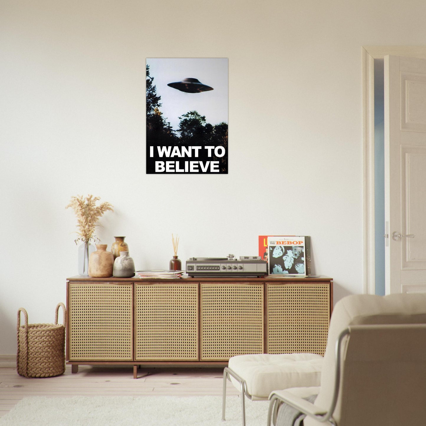 UFO “I Want To Believe” Style Poster - Rampage Design Studio