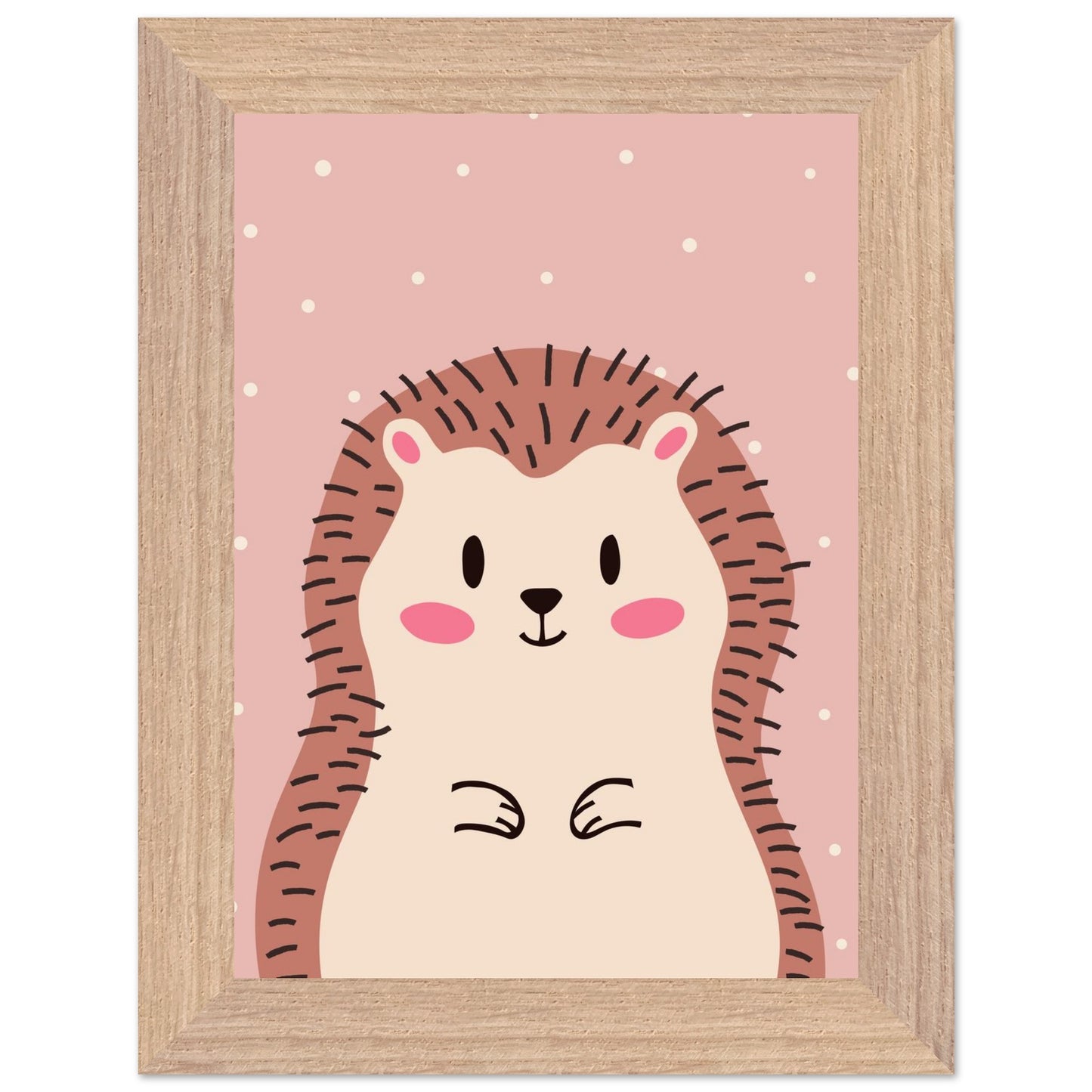 Personalized Nursery Decor Adorable Cartoon Art Print - Rampage Design Studio