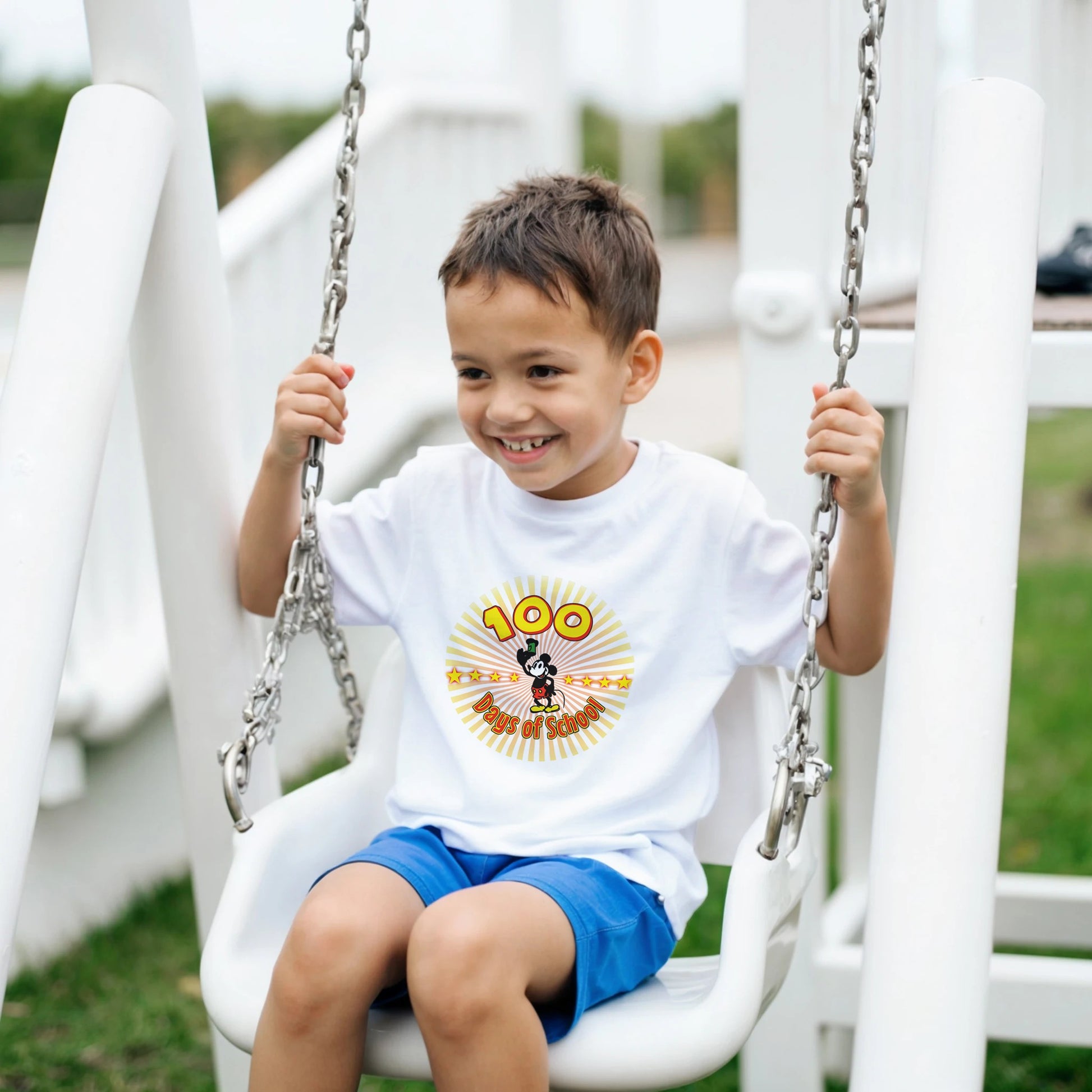 100 Days of School T-Shirt, Mickey Mouse Tee - Rampage Design Studio