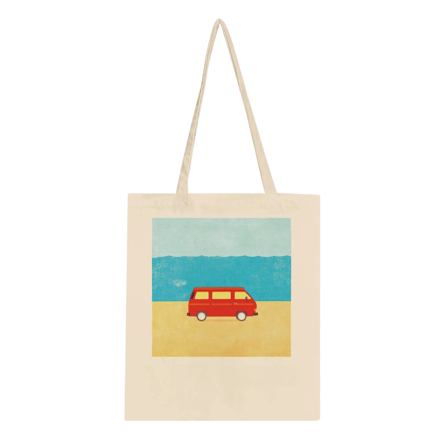Beach Escape Tote Bag – Vintage VW Camper Design, Eco-Friendly Cotton,  Gift for Campervan lovers and Beach Goers - Rampage Design Studio