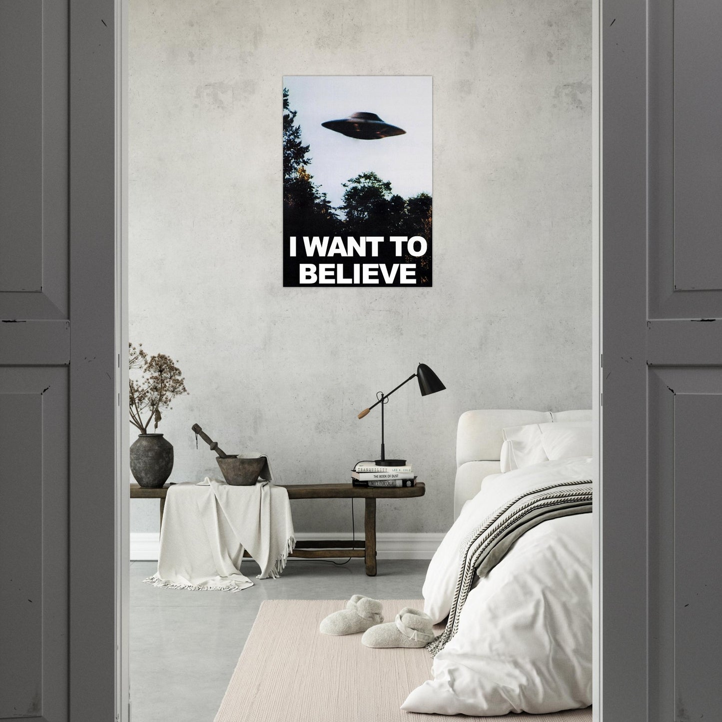 UFO “I Want To Believe” Style Poster - Rampage Design Studio
