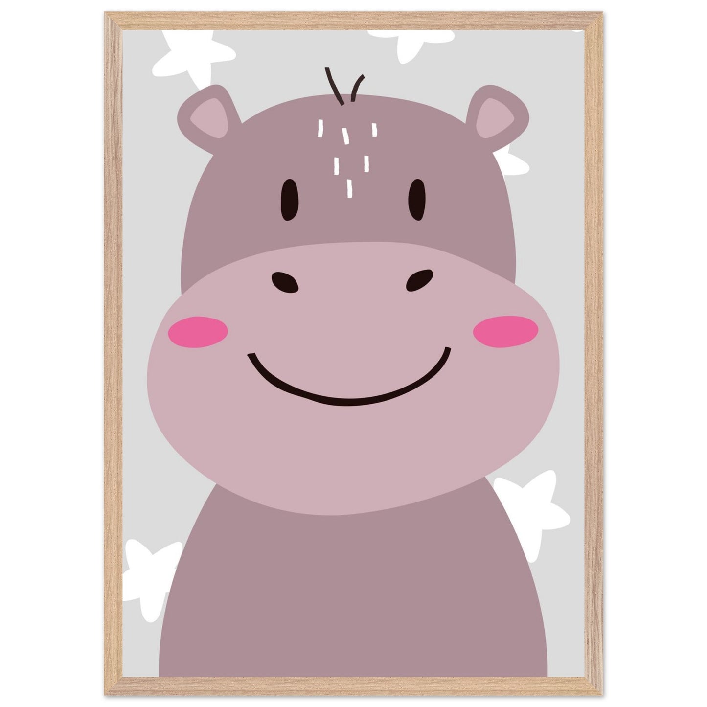 Personalized Nursery Wall Art Custom Animal Print for Kids Room - Rampage Design Studio