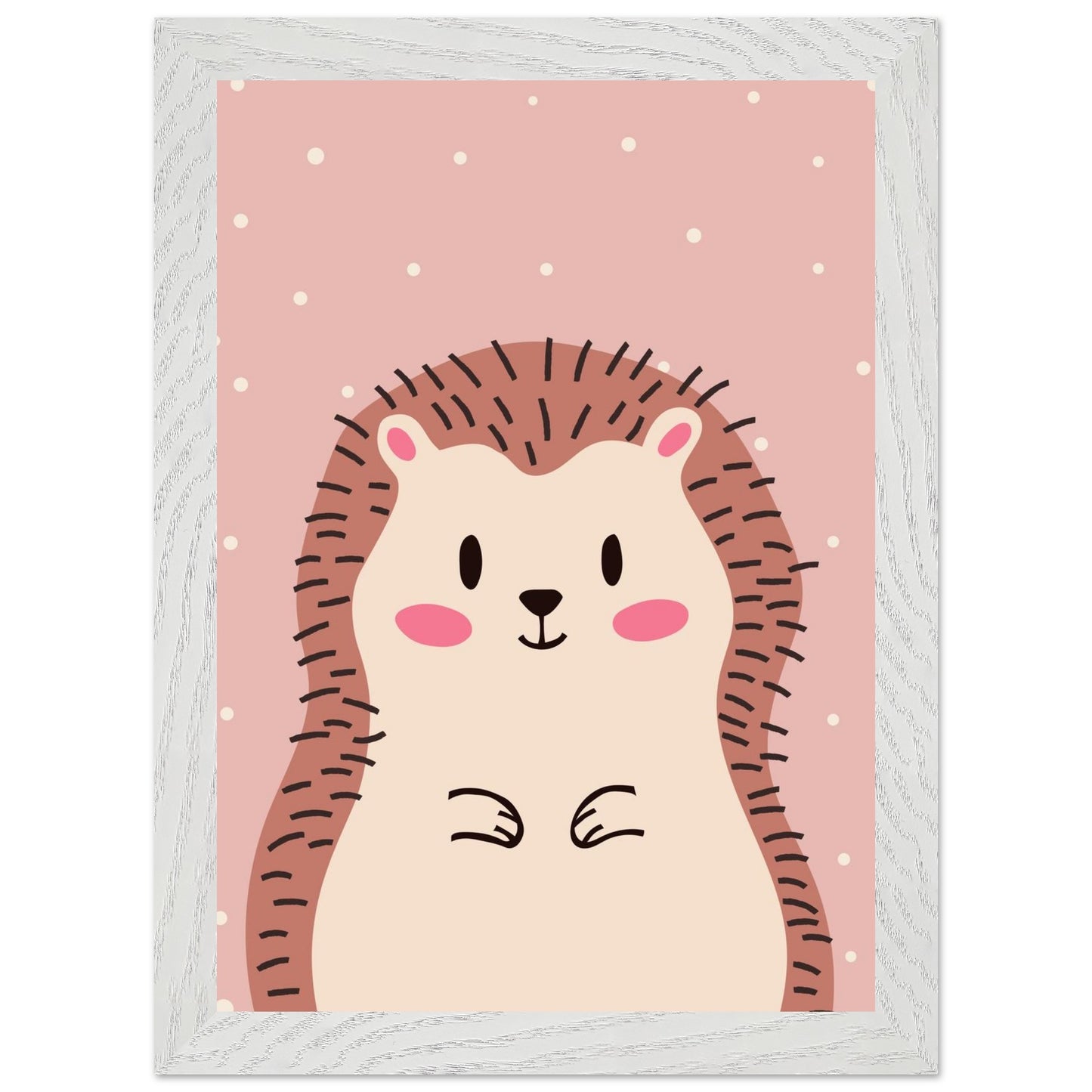 Personalized Nursery Decor Adorable Cartoon Art Print - Rampage Design Studio