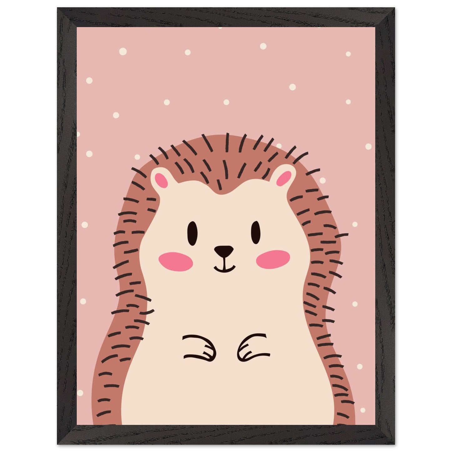 Personalized Nursery Decor Adorable Cartoon Art Print - Rampage Design Studio