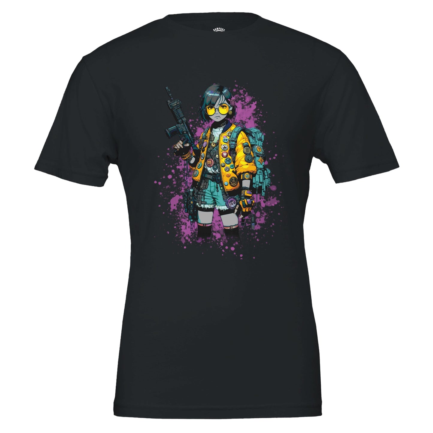 Rebel Spirit Premium Unisex Crewneck T-shirt - Rampage Design Studio