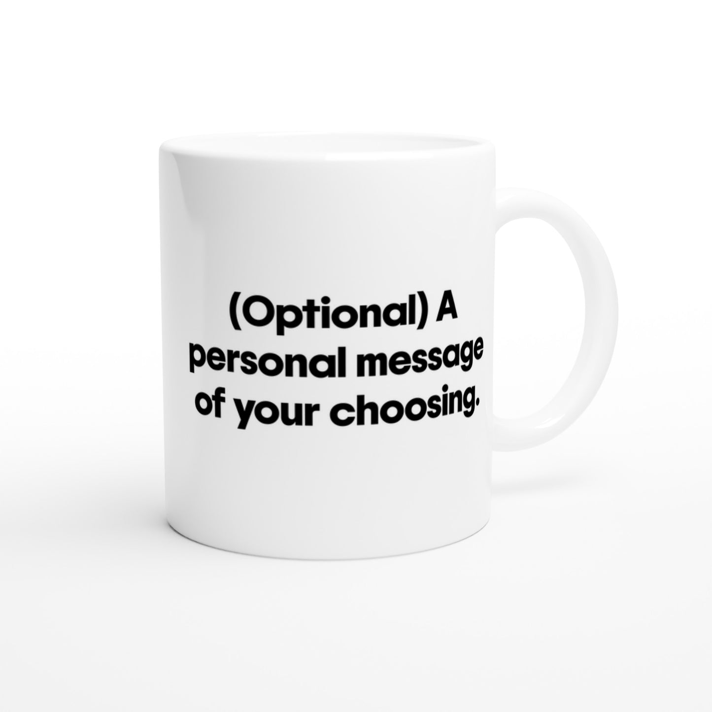 Personalized Dad Gift - 'Super Daddio' Personalized Mug with Name and Message, Ceramic 11oz, Perfect for Dads - New Dad Gifts - Rampage Design Studio