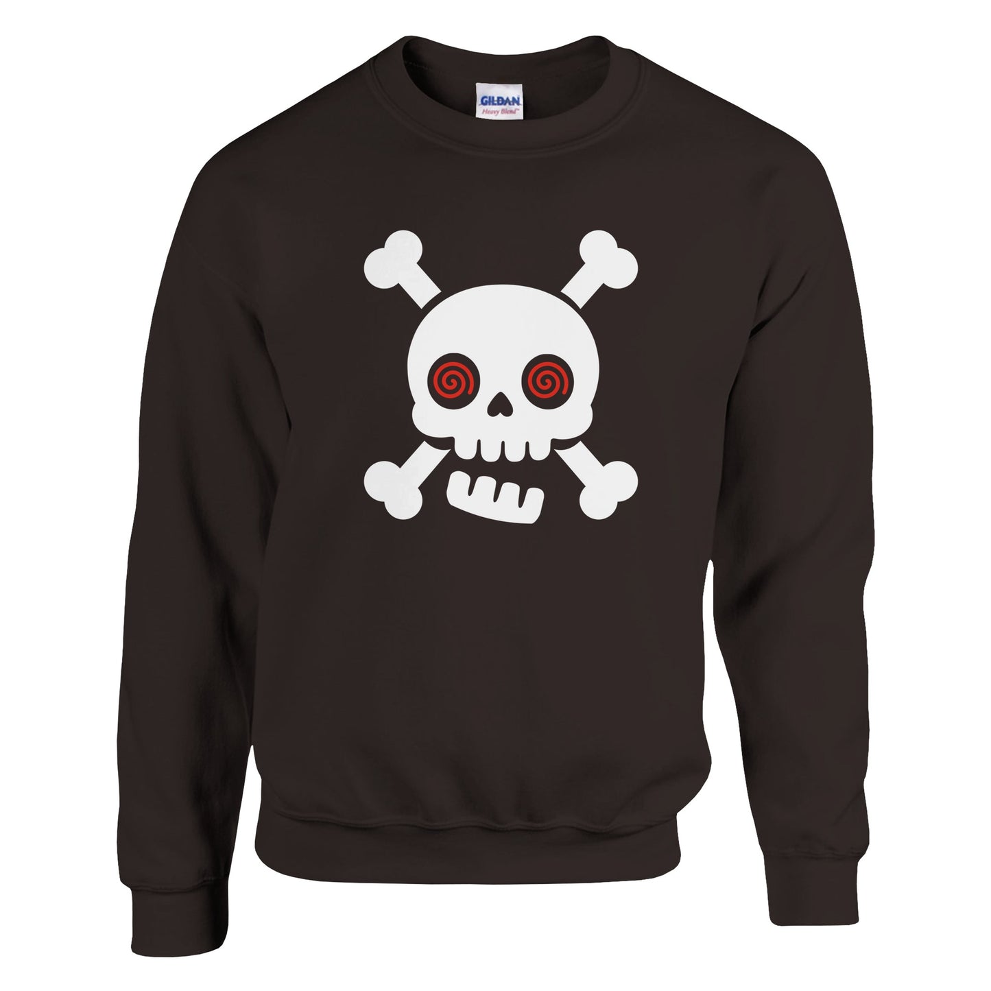 Hypnotic Skull Graphic Sweatshirt - Rampage Design Studio