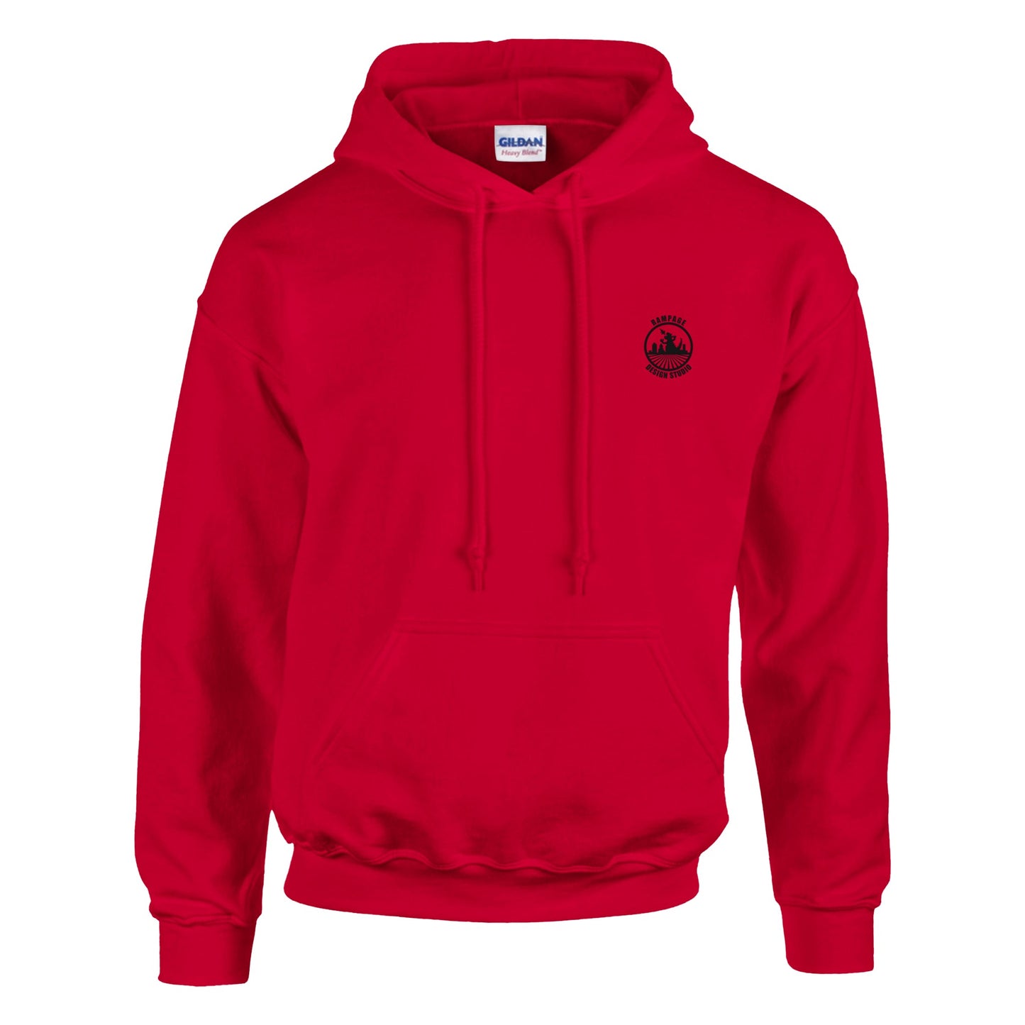 Anti Hate Hoodie – Unique Swastika Design, Comfortable Heavy Blend - Rampage Design Studio