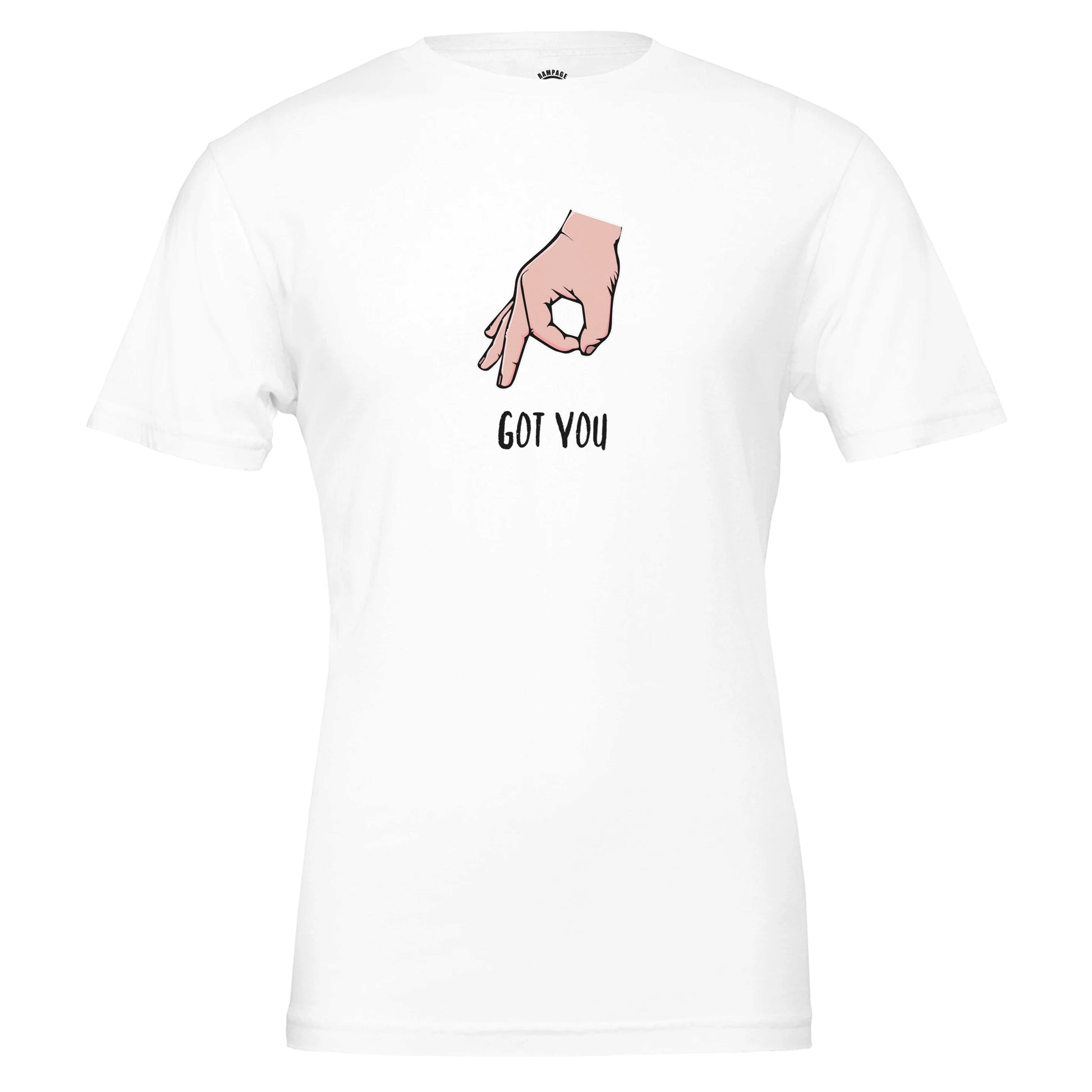 Funny Circle Game T-Shirt – Got You Graphic Tee, Soft Cotton, Unisex Fit - Rampage Design Studio