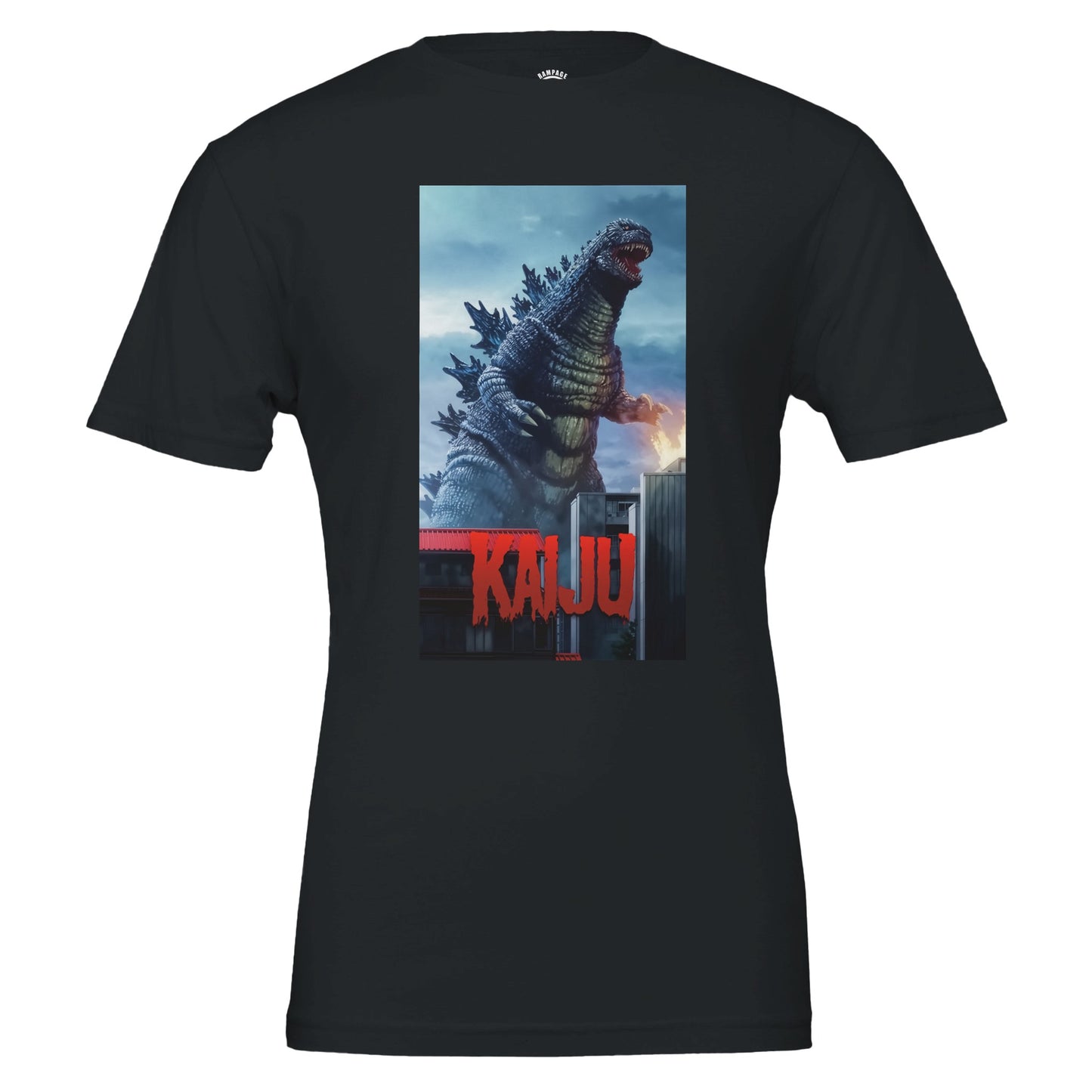 Kaiju Rampage T-Shirt – Godzilla Monster - Soft Cotton, Eco-Friendly - Rampage Design Studio