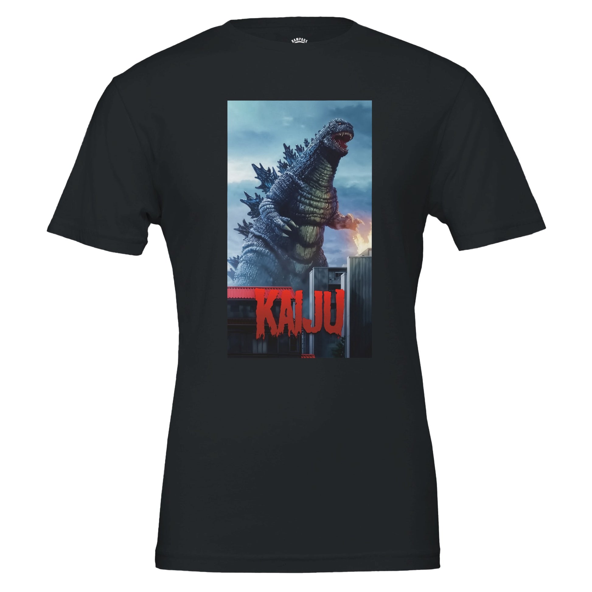 Kaiju Rampage T-Shirt – Godzilla Monster - Soft Cotton, Eco-Friendly - Rampage Design Studio