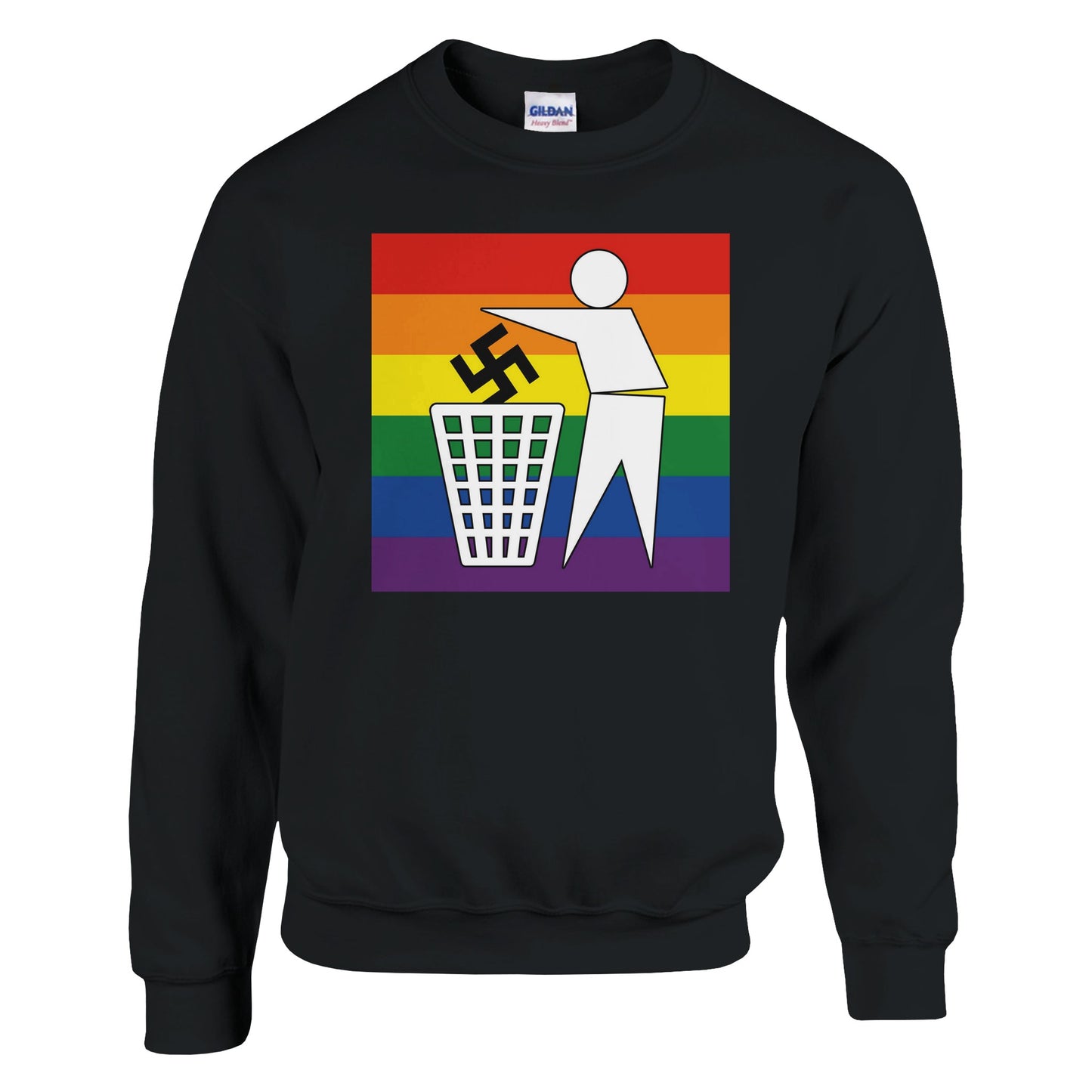 Stand Against Hate | Anti-Racism Sweatshirt - Rampage Design Studio