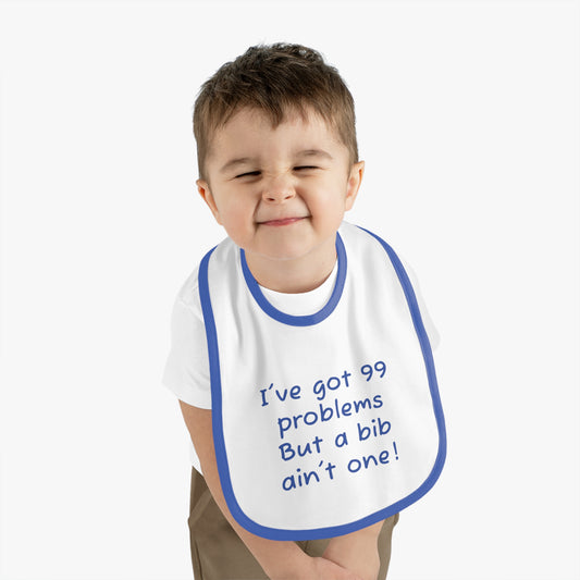 Funny Baby Bib, Cute Baby Shower Gift, Toddler Feeding Bib, Unique Baby Gift, Funny Quote Bib - Rampage Design Studio