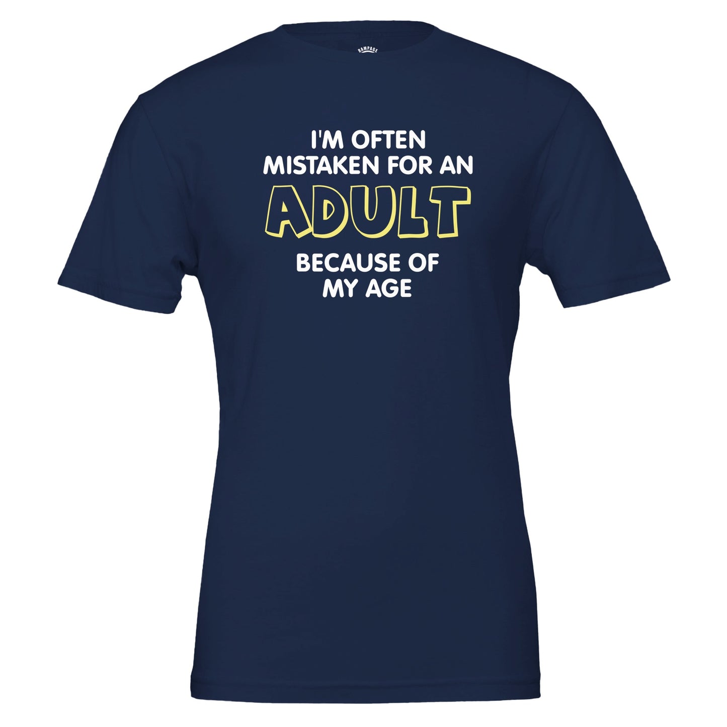 Funny Adulting T-Shirt – Relatable Humor Tee for “Barely Adulting” Humans - Rampage Design Studio