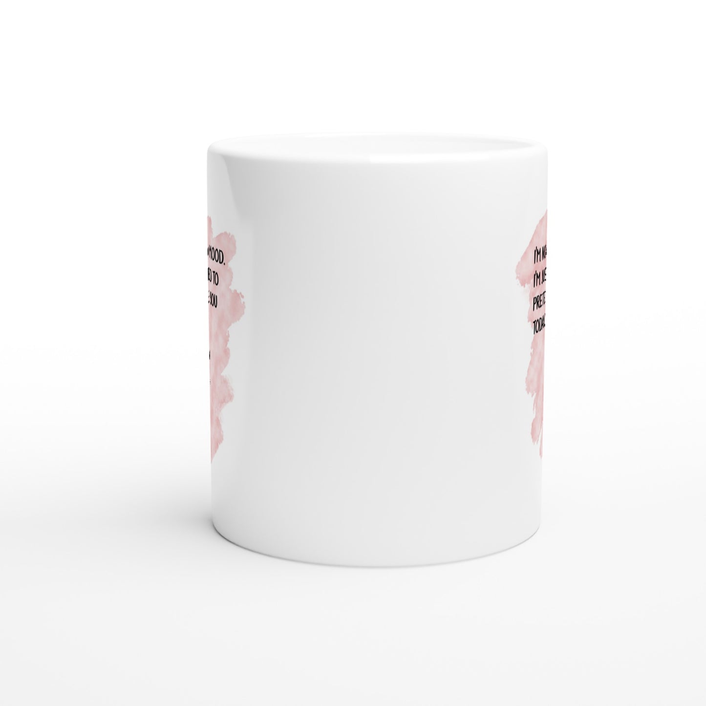 Disgruntled Woman Mug – Funny Office Quote, Dishwasher & Microwave Safe, 11oz Ceramic Coffee Cup - Rampage Design Studio