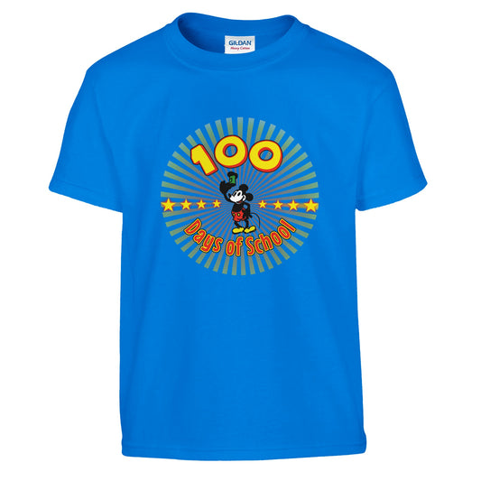 100 Days of School T-Shirt, Mickey Mouse Tee - Rampage Design Studio
