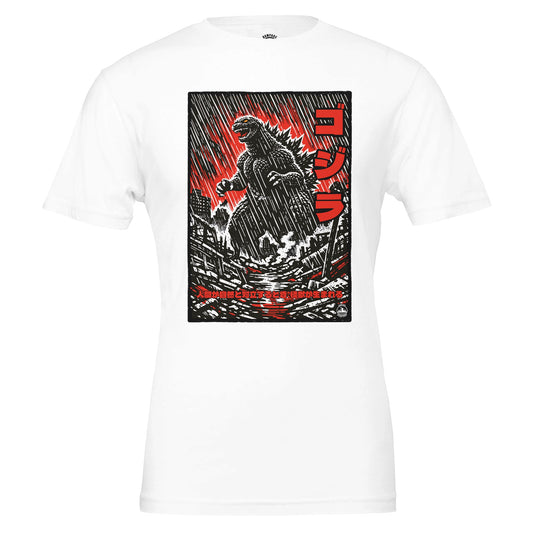 Kaiju T-Shirt - Japanese Monster Art Tee - Rampage Design Studio