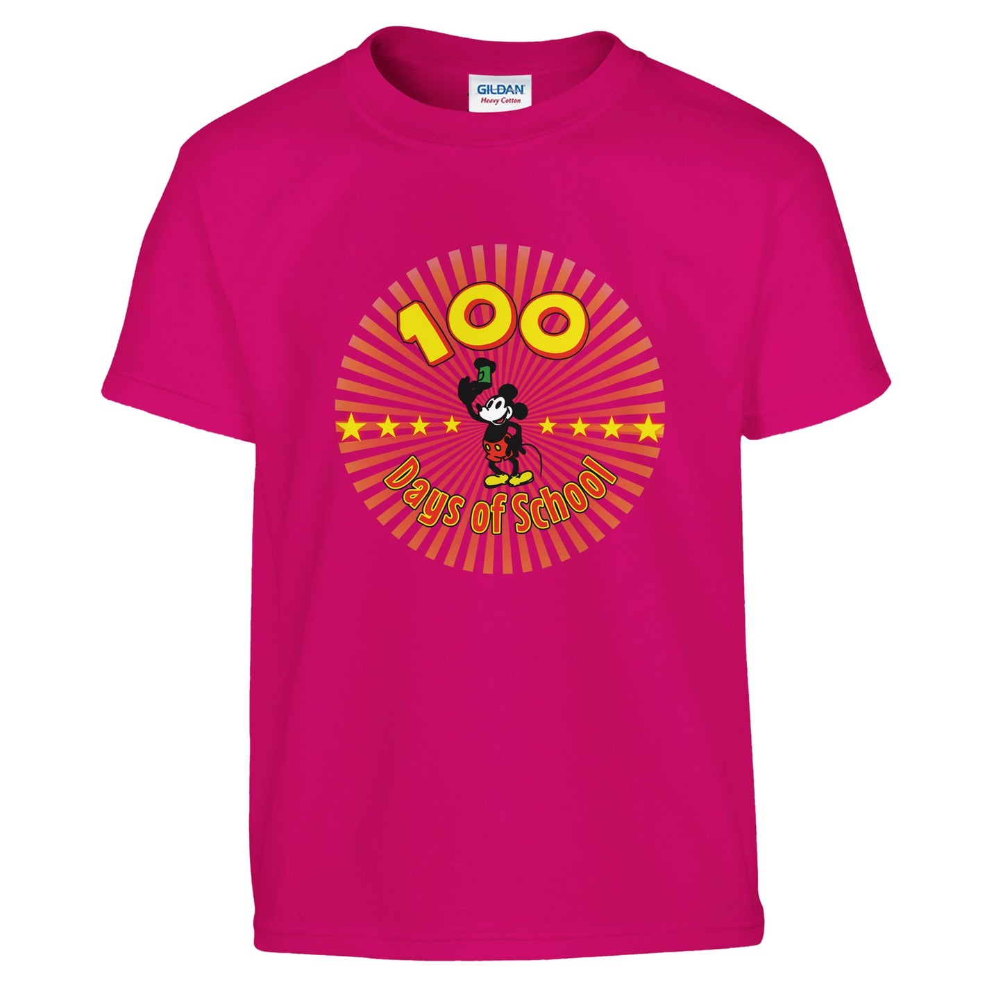 100 Days of School T-Shirt, Mickey Mouse Tee - Rampage Design Studio