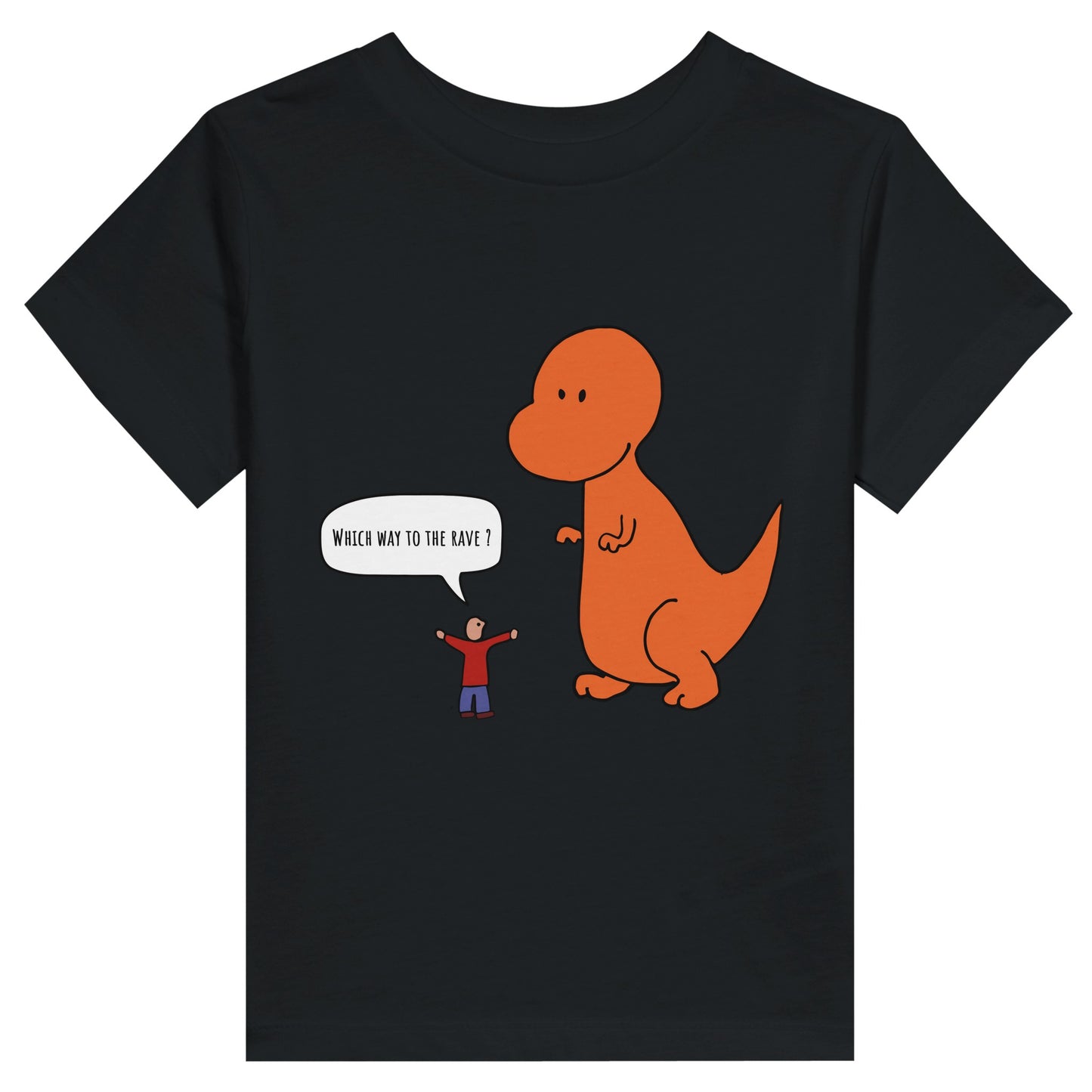 Which Way To The Rave - Toddler Staple T-Shirt - Rampage Design Studio