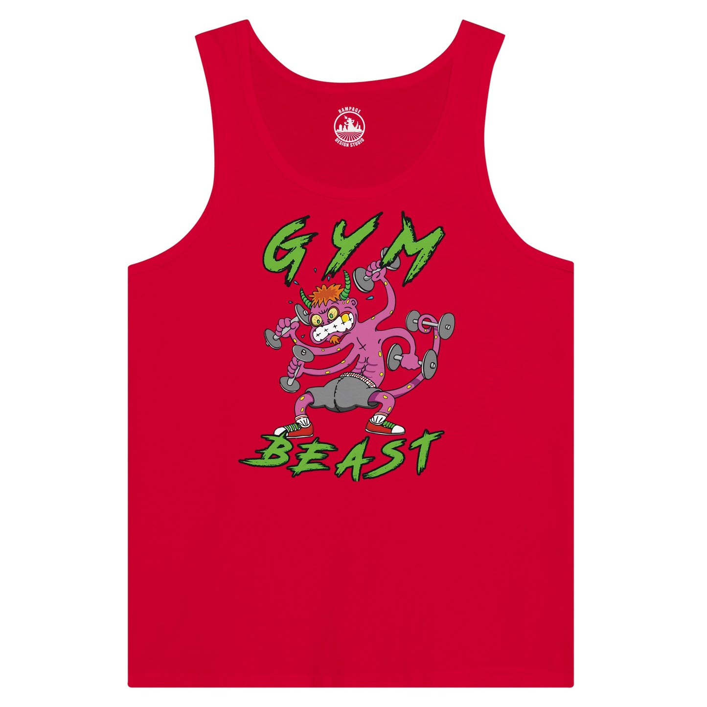 Gym Beast Premium Unisex Tank Top - Rampage Design Studio