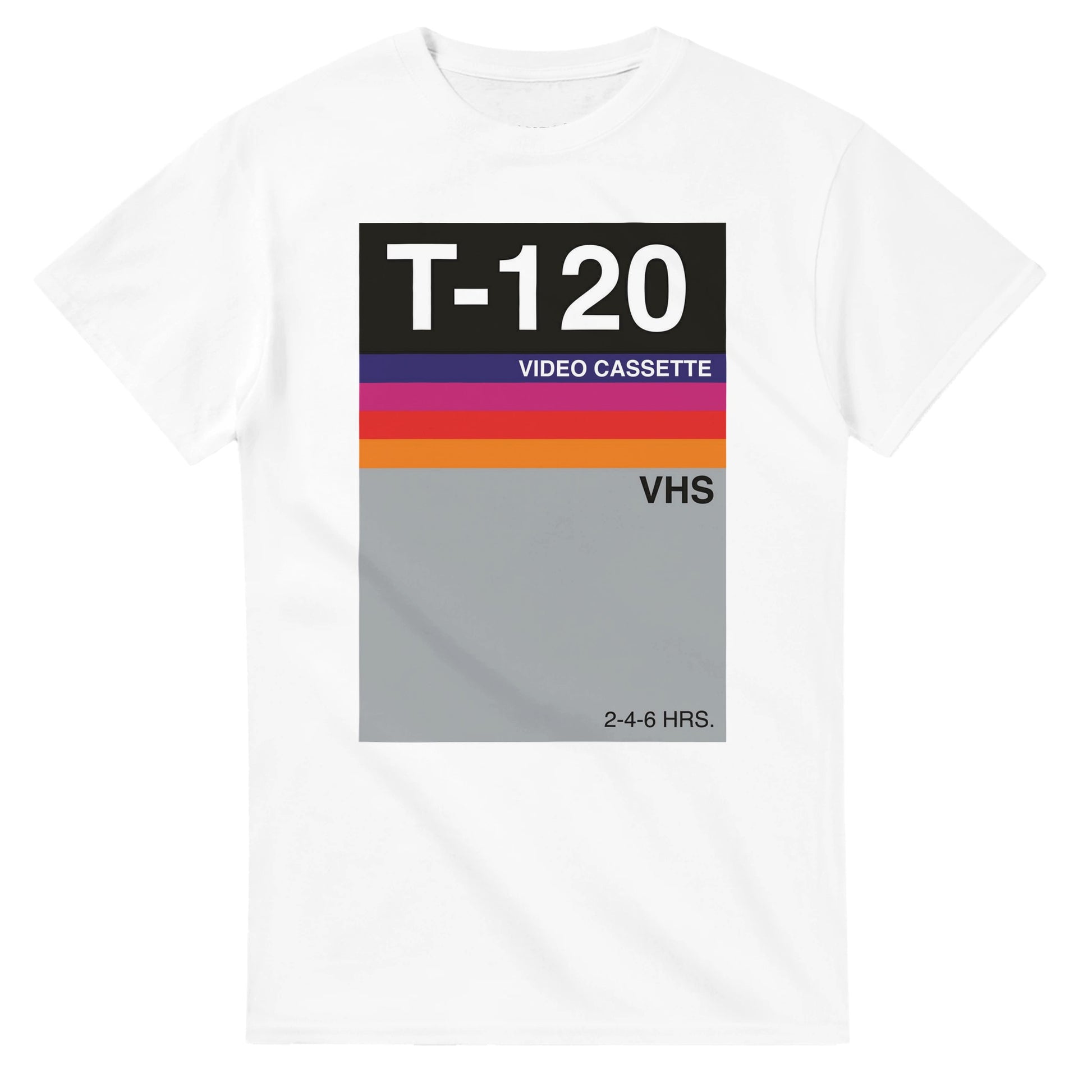 Retro VHS T-120 T-Shirt - Rampage Design Studio