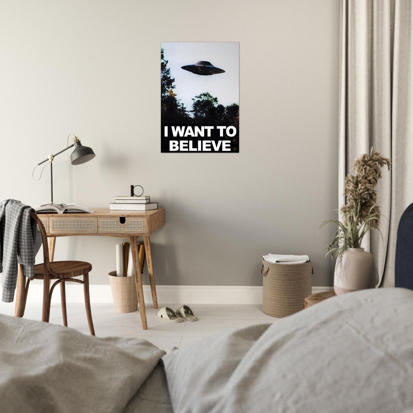 UFO “I Want To Believe” Style Poster - Rampage Design Studio