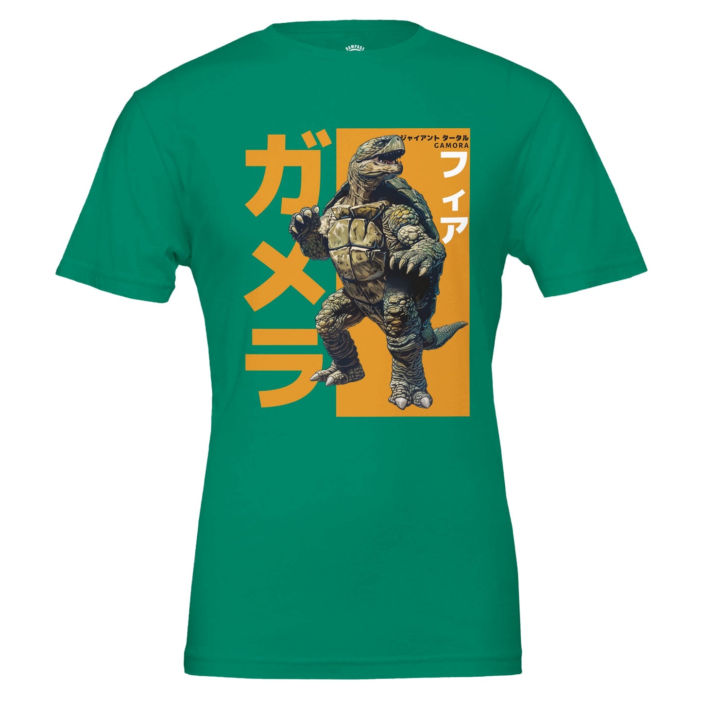 GAMORA T-Shirt, Retro Kaiju Inspired Design, Bold Japanese Design Tee, 100% Soft Cotton, Unisex Fit - Rampage Design Studio