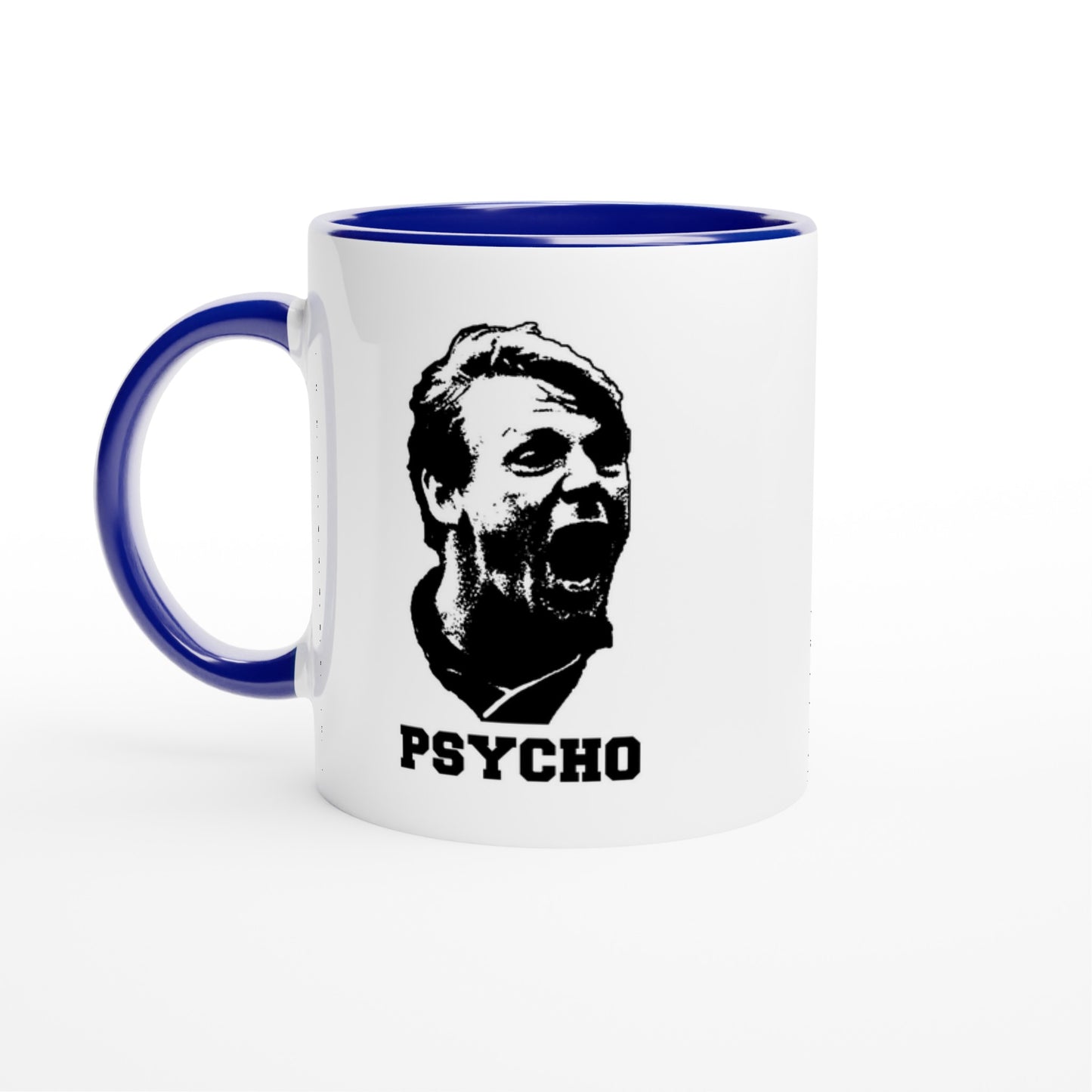 "Psycho" Stuart Pearce - 11oz Ceramic Mug Ceramic Blue - Rampage Design Studio