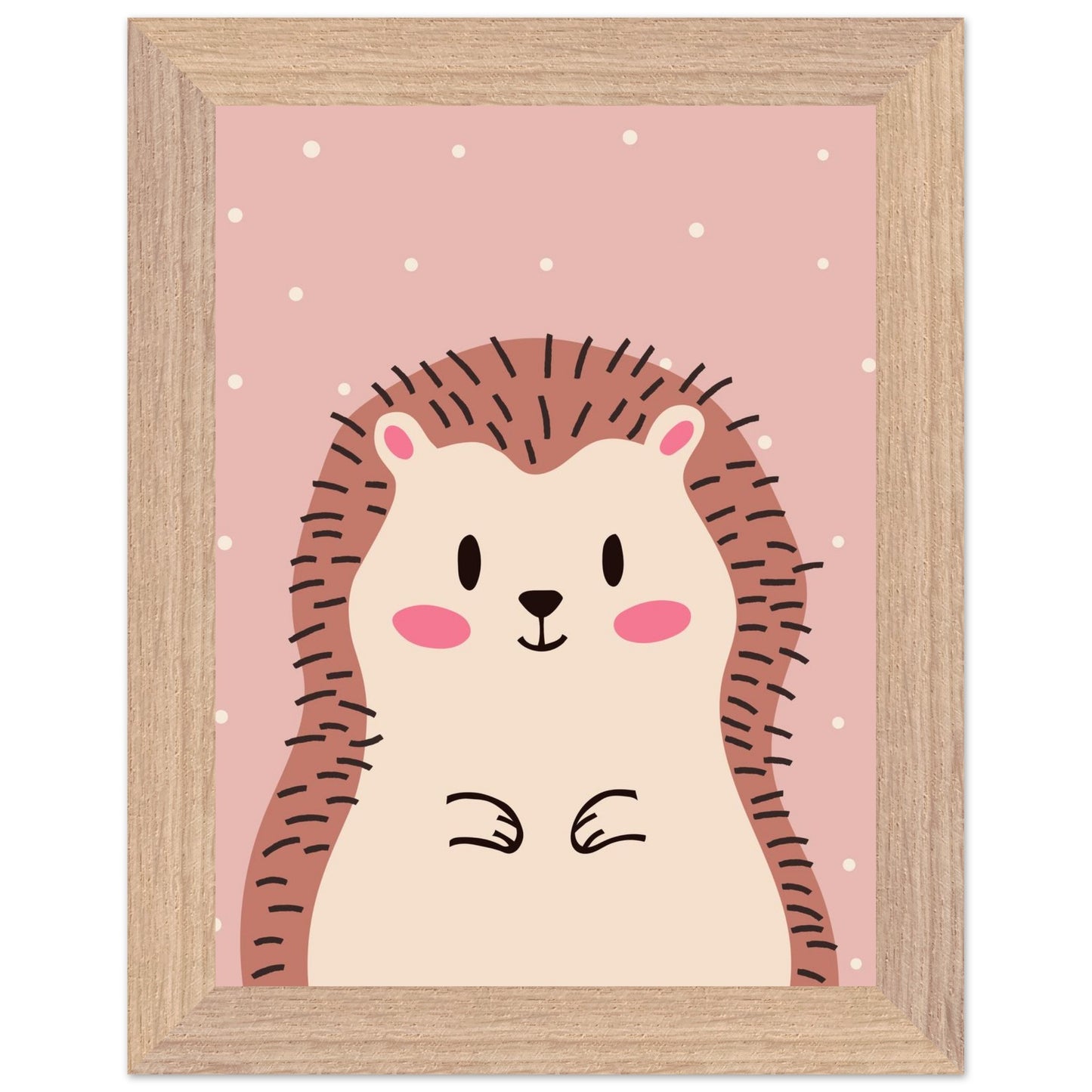 Personalized Nursery Decor Adorable Cartoon Art Print - Rampage Design Studio