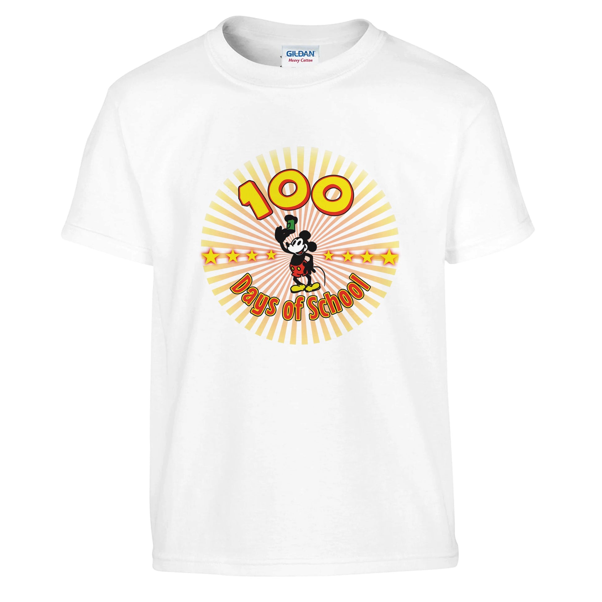 100 Days of School T-Shirt, Mickey Mouse Tee - Rampage Design Studio