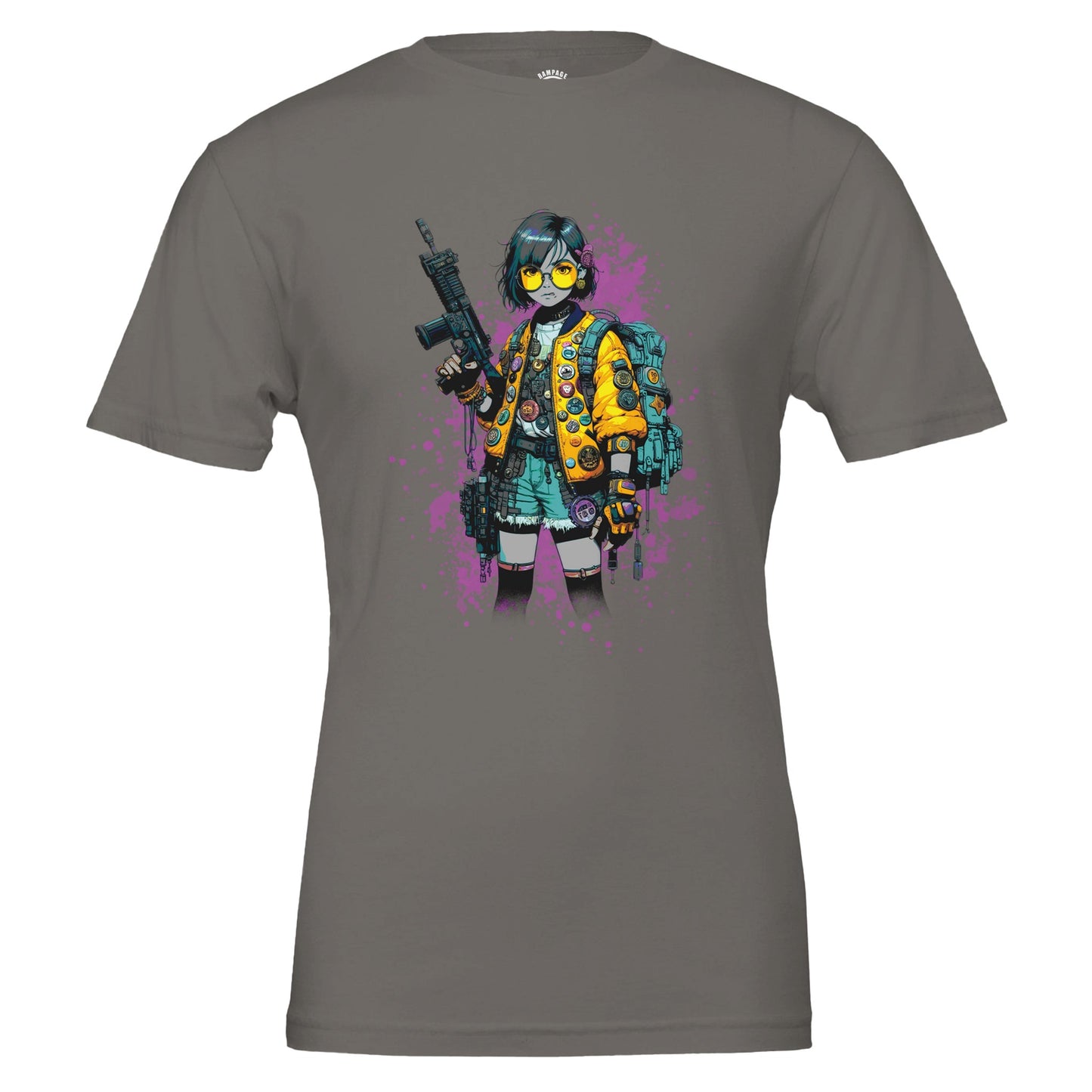 Rebel Spirit Premium Unisex Crewneck T-shirt - Rampage Design Studio