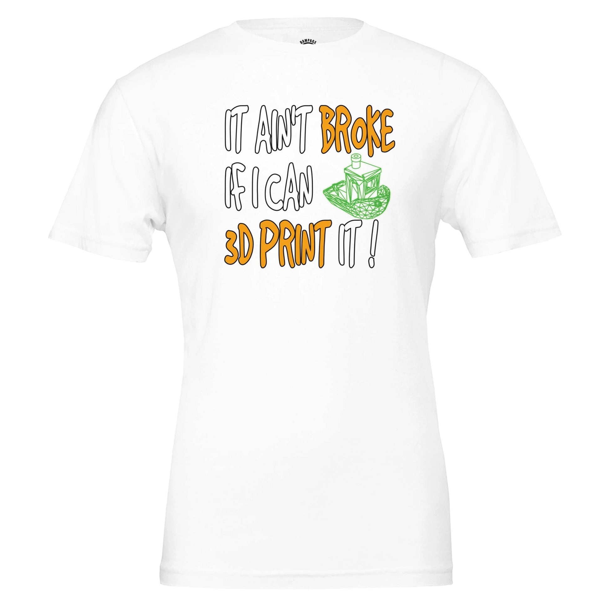 Funny 3D Printing T-Shirt - Rampage Design Studio
