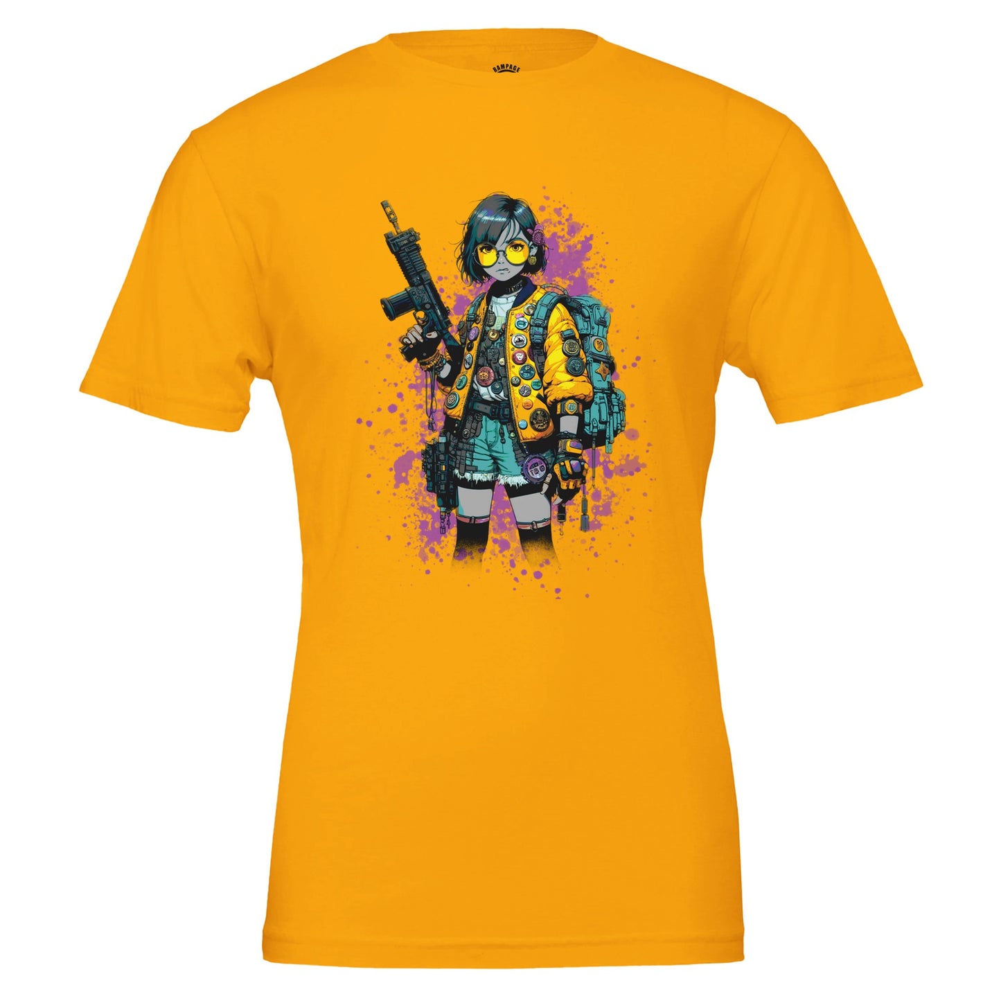 Rebel Spirit Premium Unisex Crewneck T-shirt - Rampage Design Studio