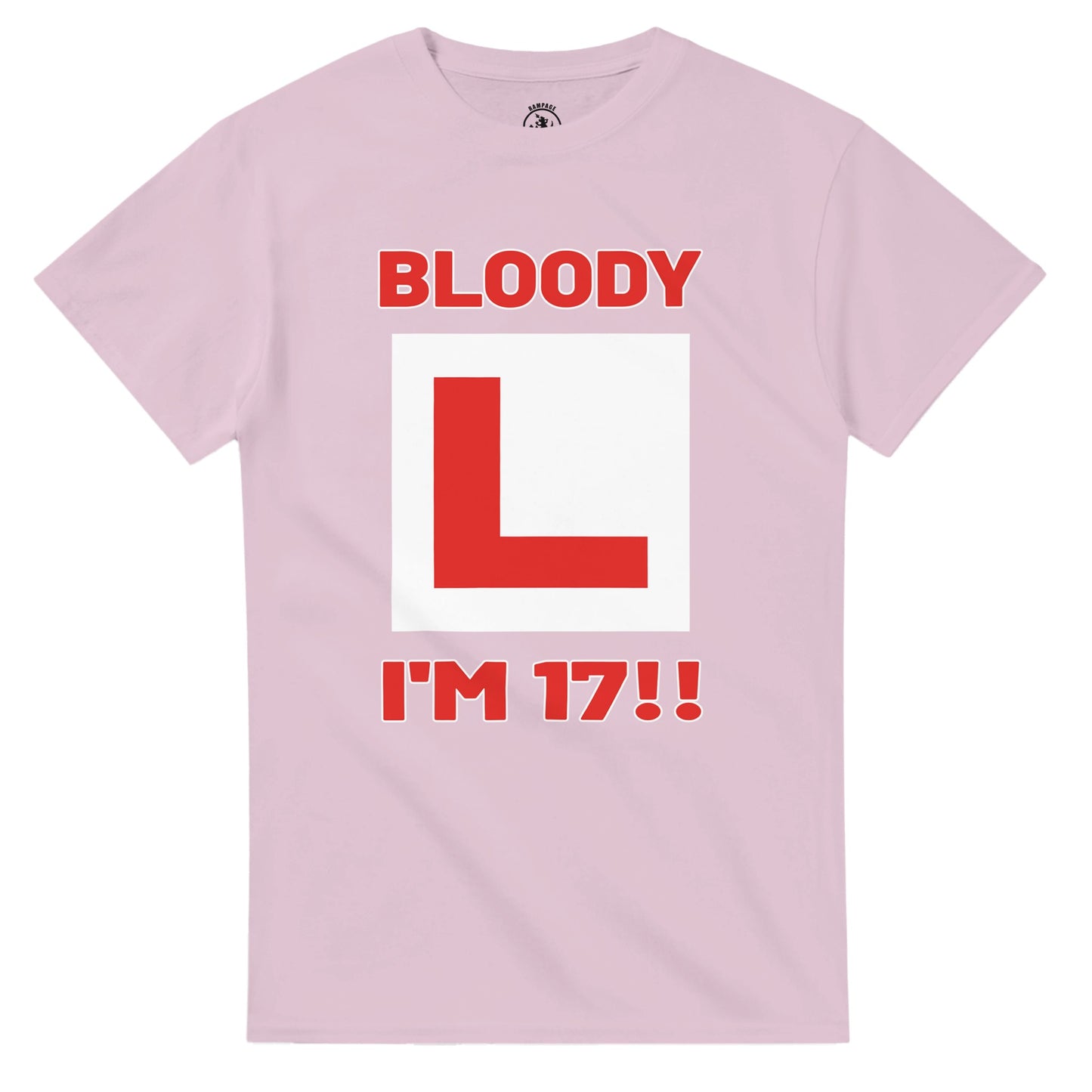 Funny 17th Birthday T-Shirt - Bloody L I'm 17 Tee - Rampage Design Studio