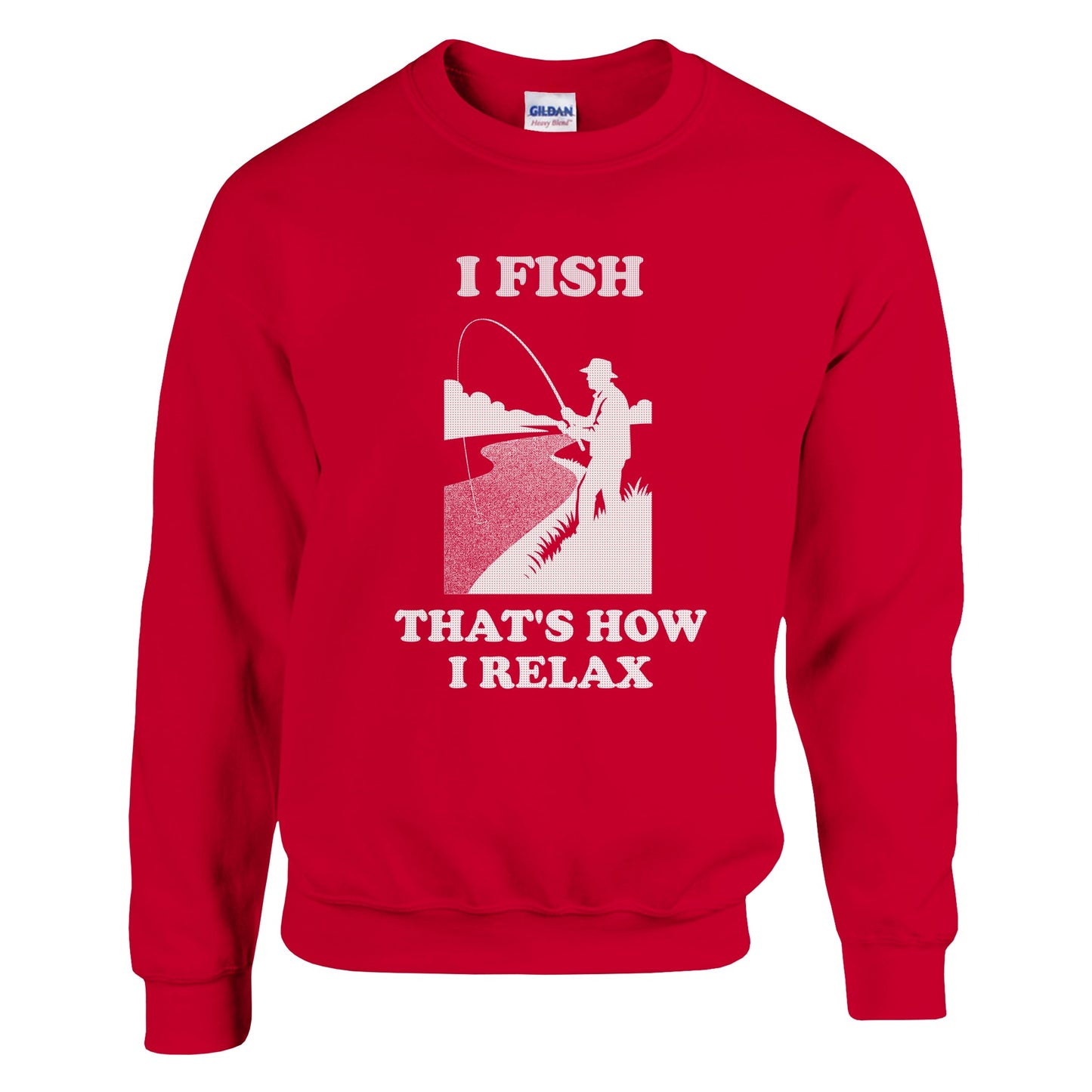I Fish That’s How I Relax Sweatshirt | Funny Fisherman Gift | Angler Fishing Shirt | Outdoors Shirt | Rampage Design Studio - Rampage Design Studio