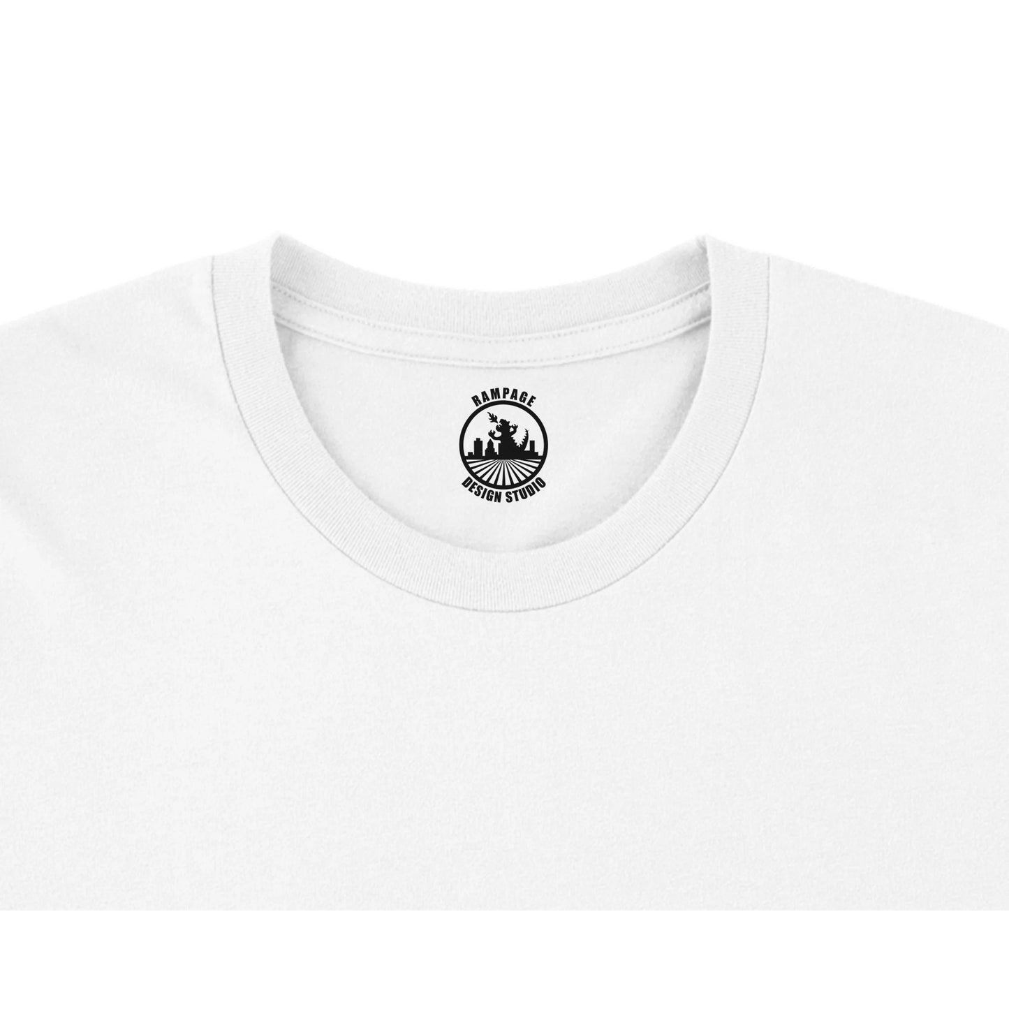 Revolution T-Shirt – Be the Change - Graffiti Style Design with LOVE in Red Letters - Rampage Design Studio