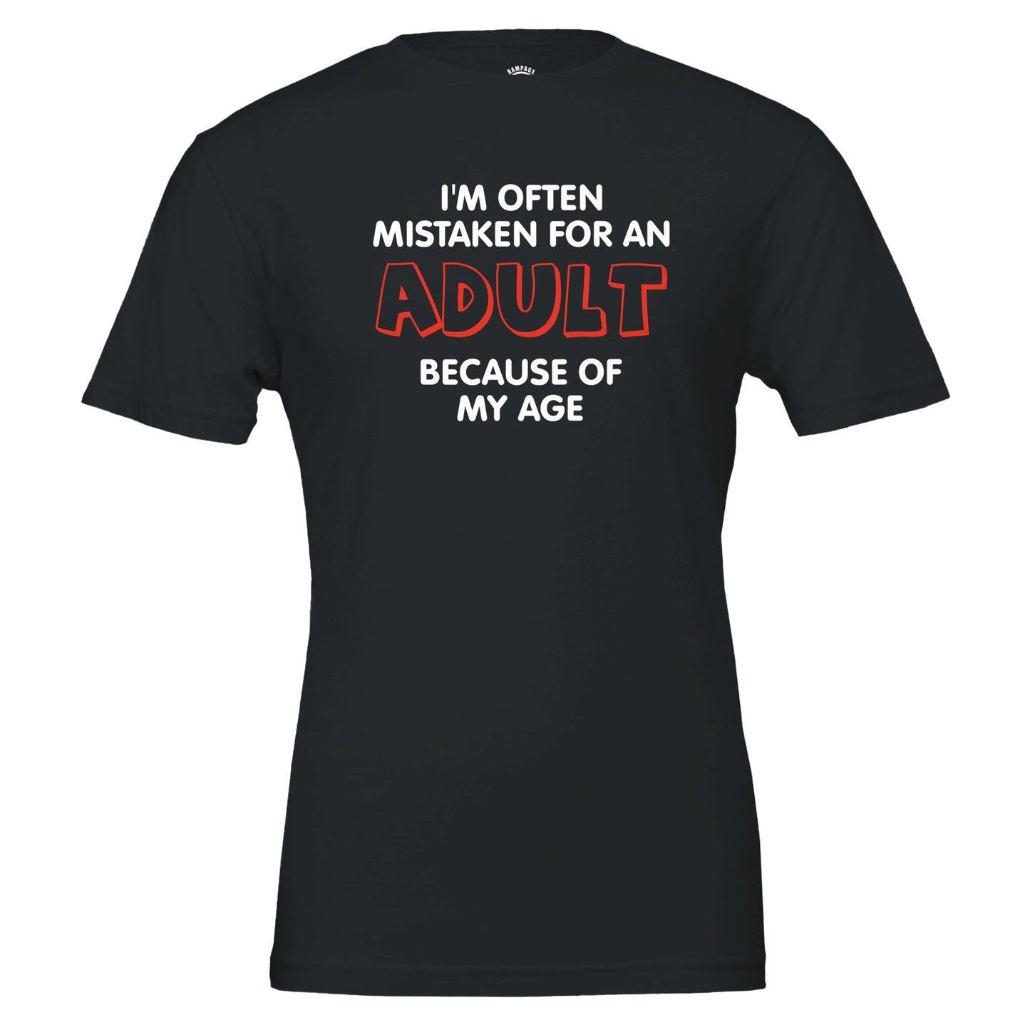 Funny Adulting T-Shirt – Relatable Humor Tee for “Barely Adulting” Humans - Rampage Design Studio