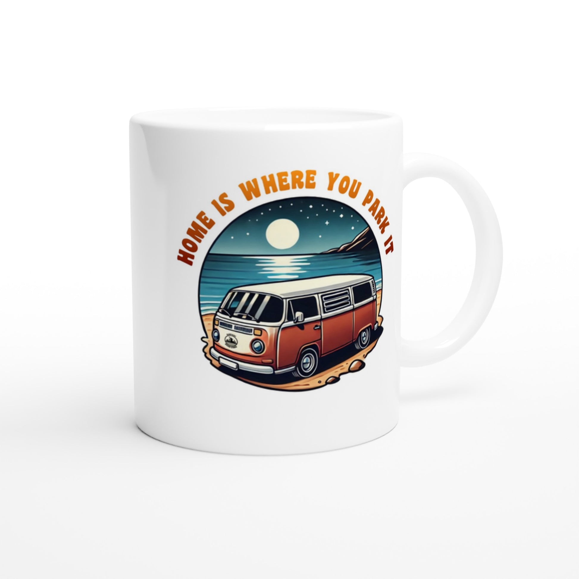 Home Is Where You Park It camper van mug - Rampage Design Studio