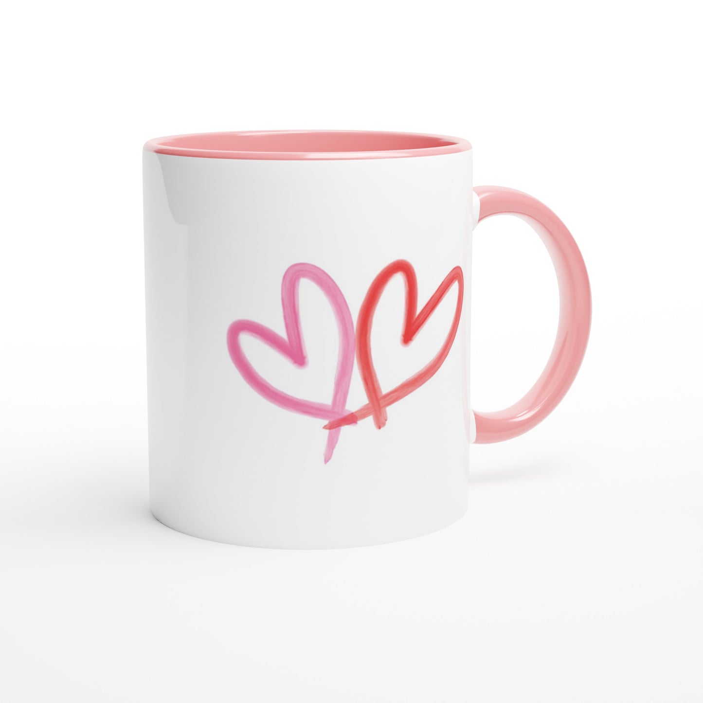 Inspirational Love Quote Mug – Heart Design, Dishwasher & Microwave Safe Ceramic Coffee Cup - Rampage Design Studio