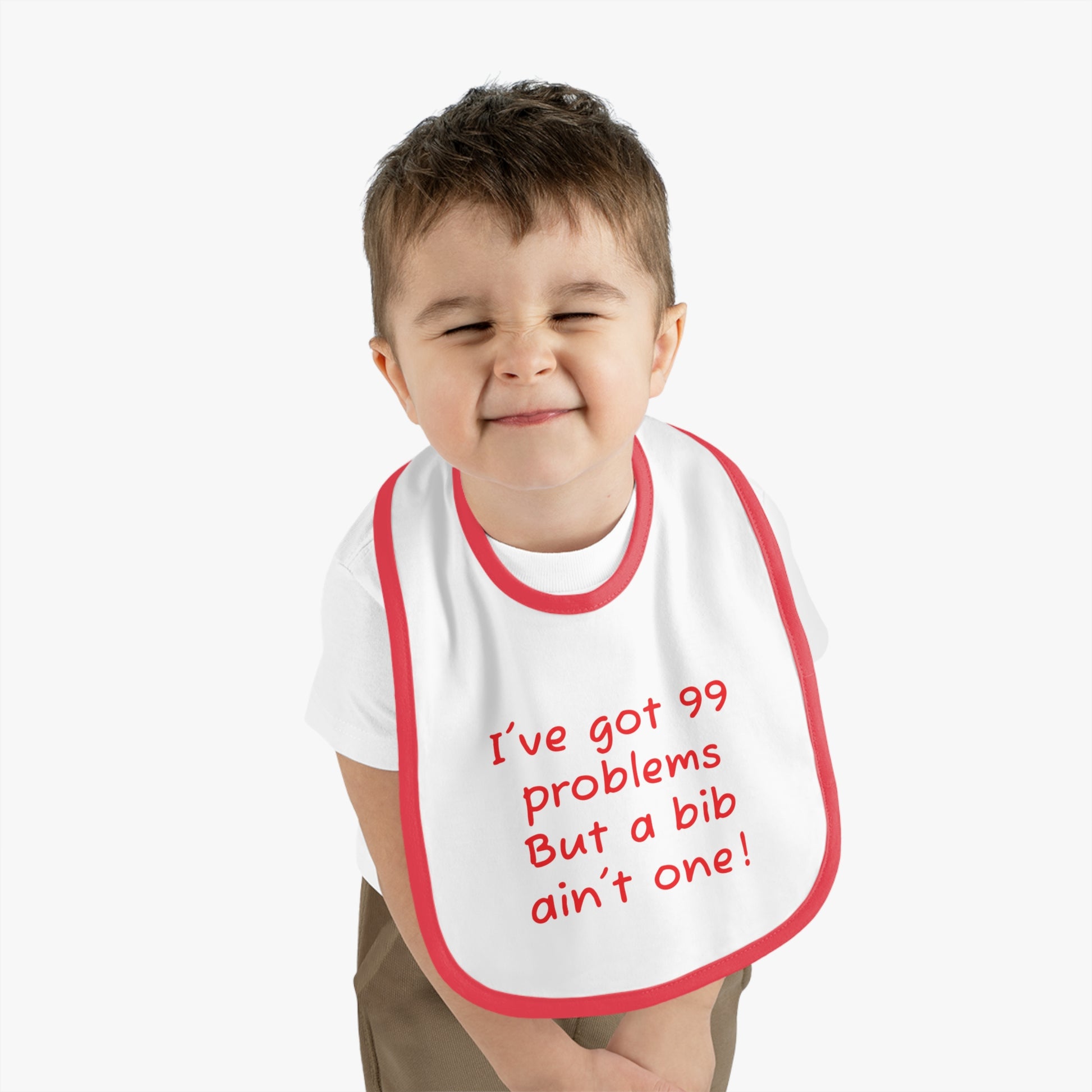 Funny Baby Bib, Cute Baby Shower Gift, Toddler Feeding Bib, Unique Baby Gift, Funny Quote Bib - Rampage Design Studio
