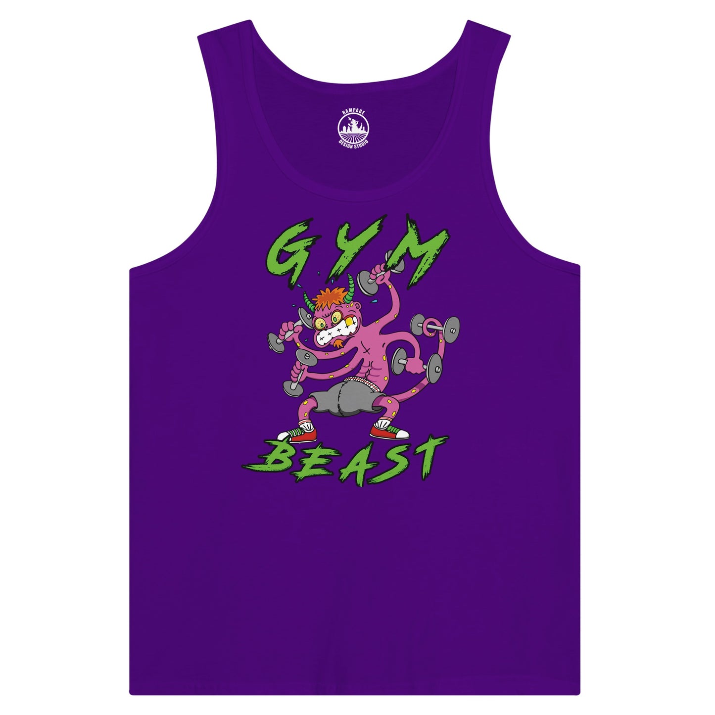 Gym Beast Premium Unisex Tank Top - Rampage Design Studio