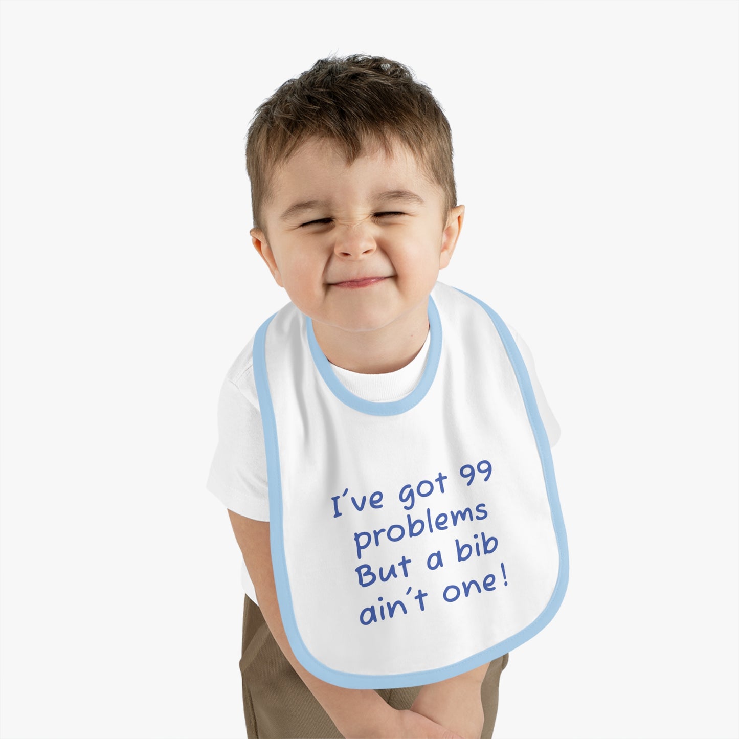 Funny Baby Bib, Cute Baby Shower Gift, Toddler Feeding Bib, Unique Baby Gift, Funny Quote Bib - Rampage Design Studio