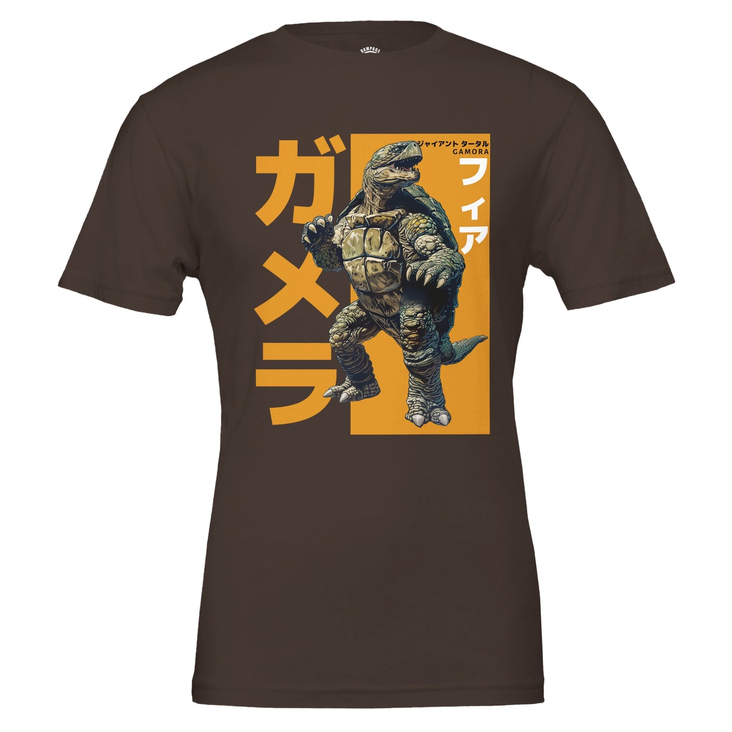 GAMORA T-Shirt, Retro Kaiju Inspired Design, Bold Japanese Design Tee, 100% Soft Cotton, Unisex Fit - Rampage Design Studio