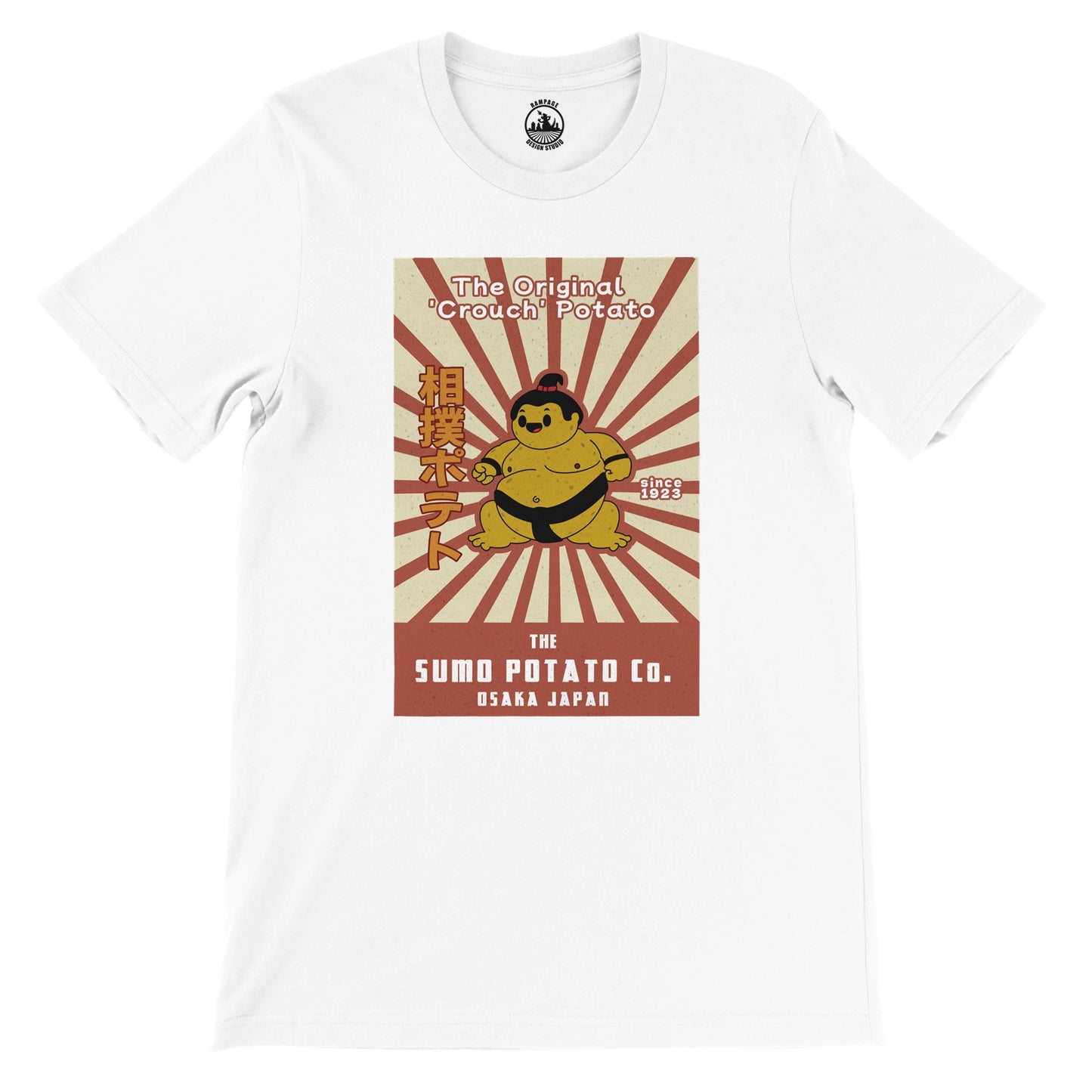 Sumo Potato - Premium Unisex Crewneck T-shirt - Rampage Design Studio