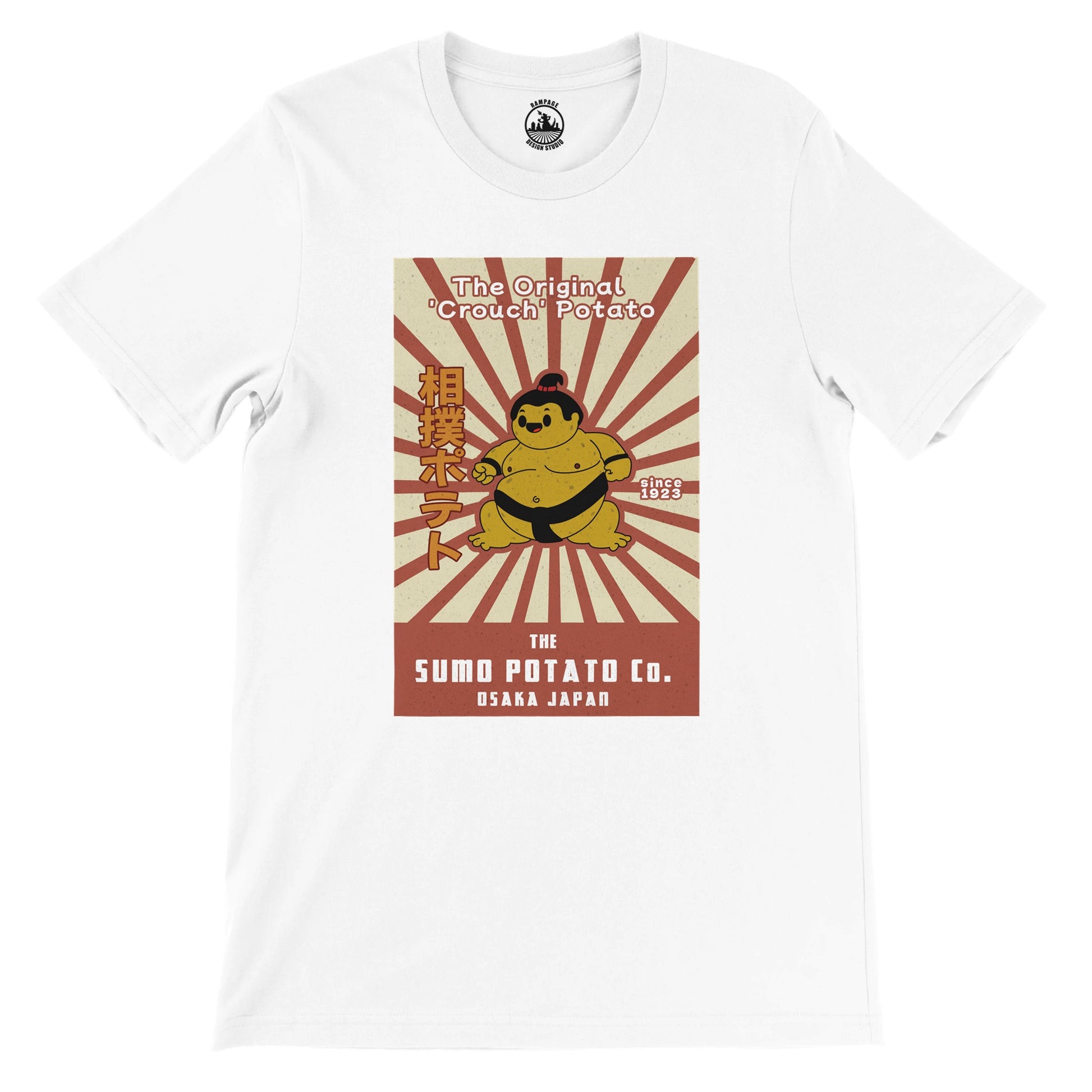 Sumo Potato - Premium Unisex Crewneck T-shirt - Rampage Design Studio