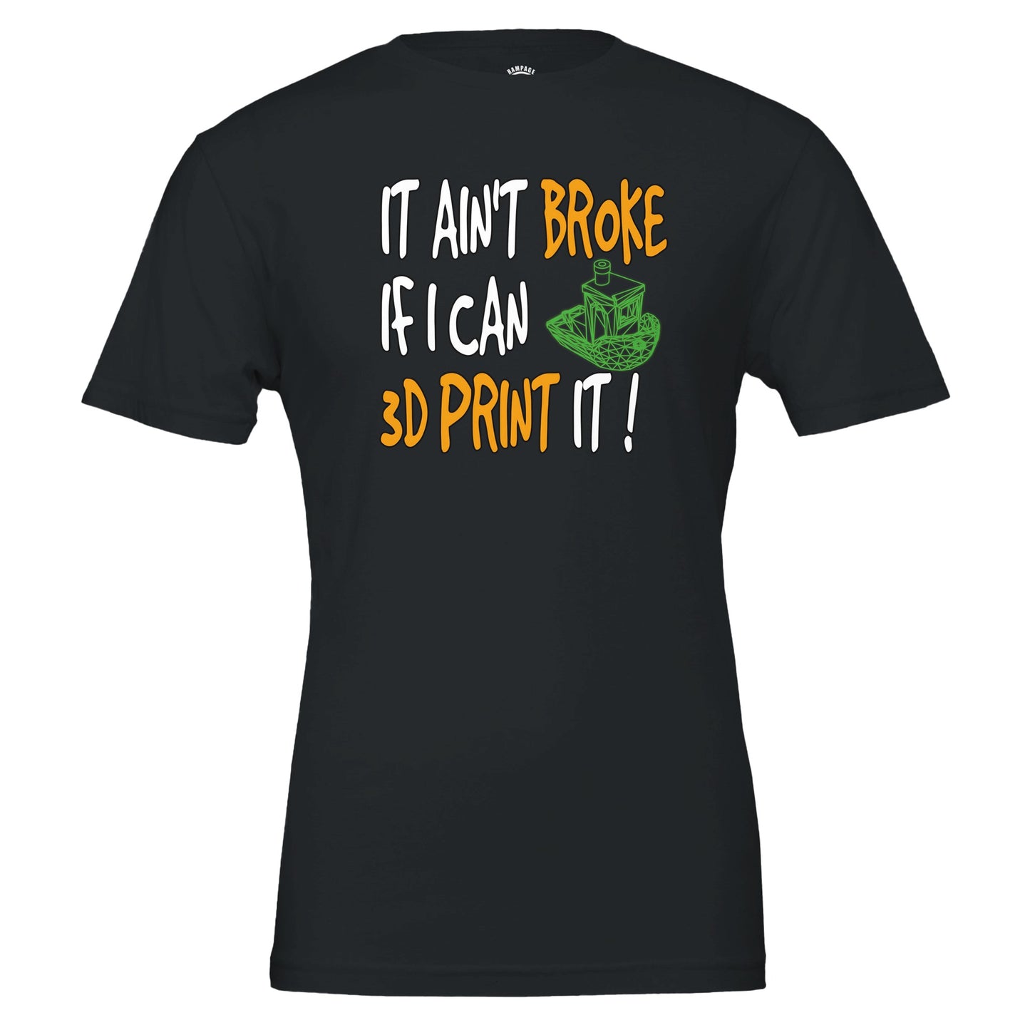 Funny 3D Printing T-Shirt - Rampage Design Studio