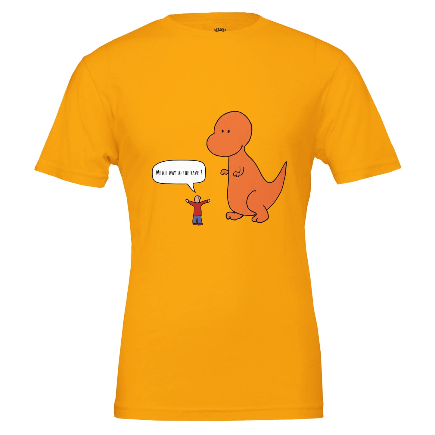 Which Way To The Rave? T-Shirt - Rampage Design Studio