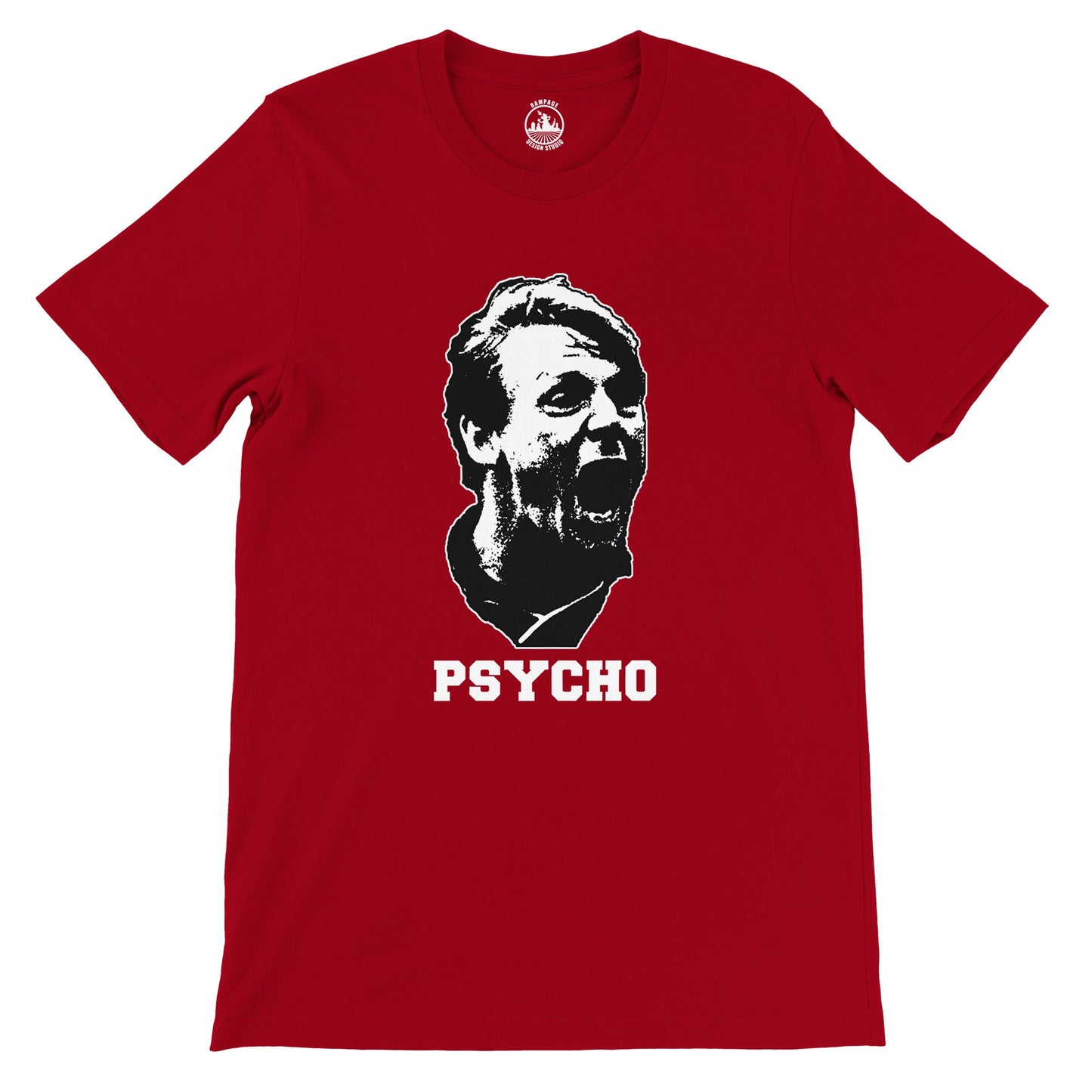 "Psycho" Stuart Pearce - Premium Unisex Crewneck T-shirt - Rampage Design Studio
