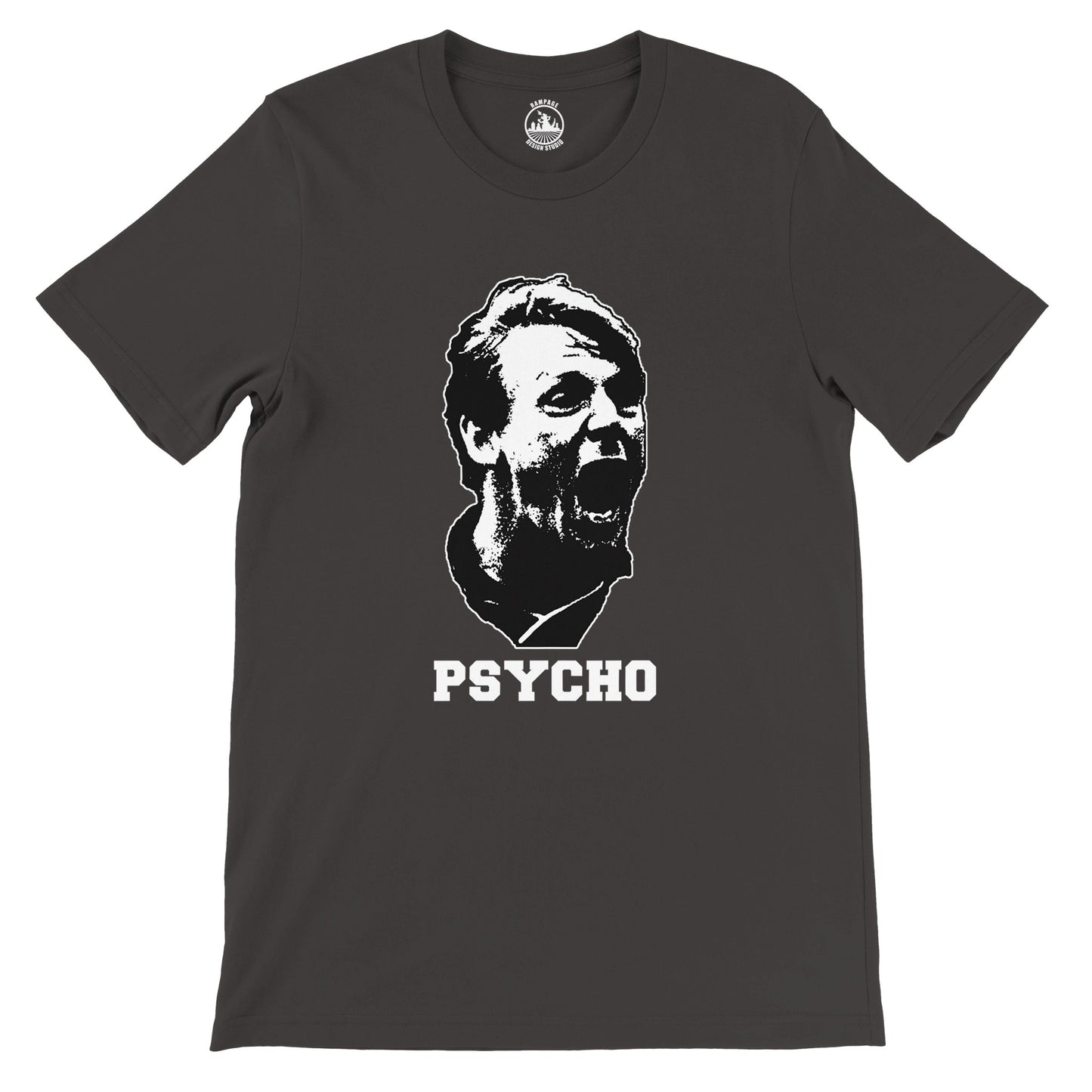 "Psycho" Stuart Pearce - Premium Unisex Crewneck T-shirt - Rampage Design Studio